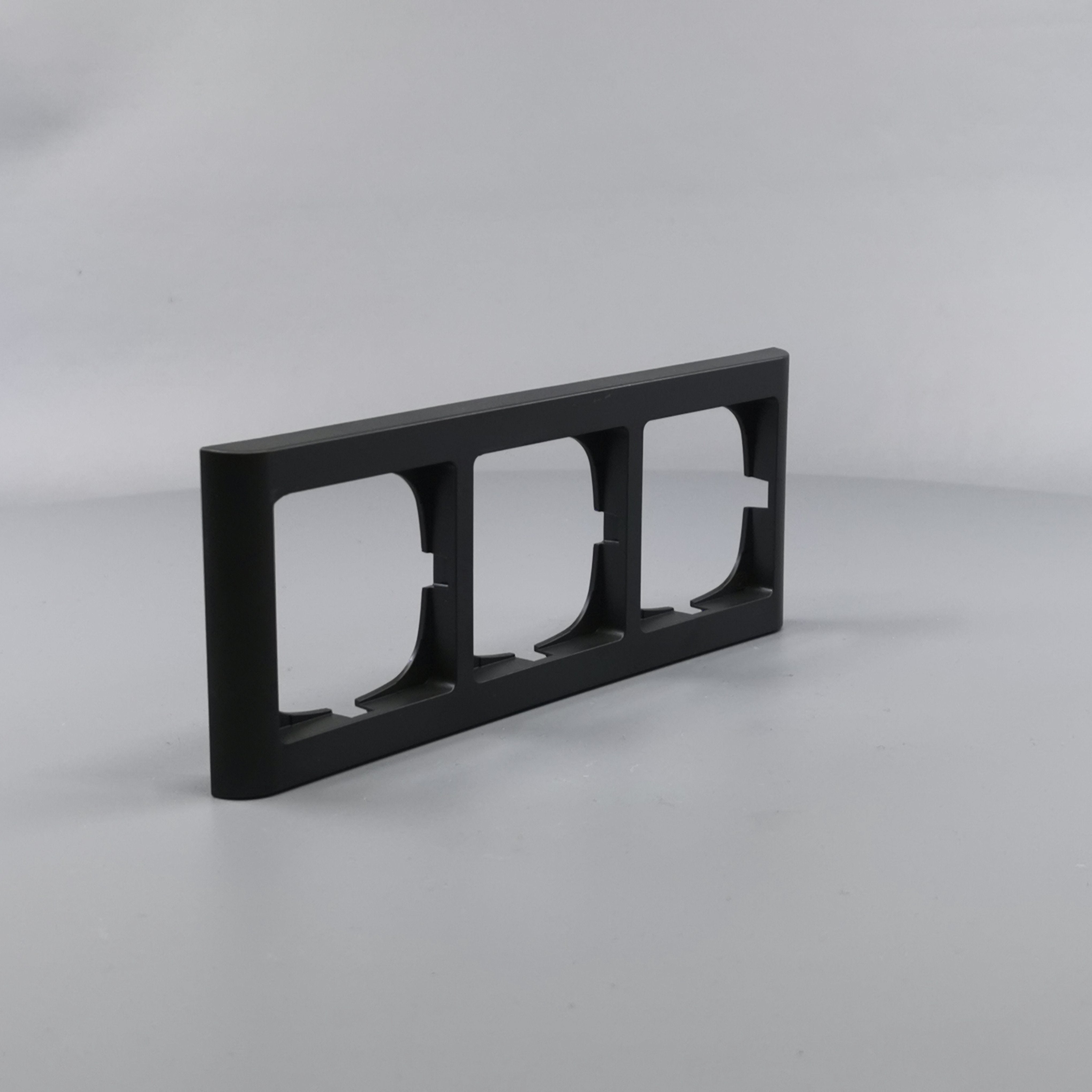 LK Fuga ramme Softline 63 3m vandret - koksgrå