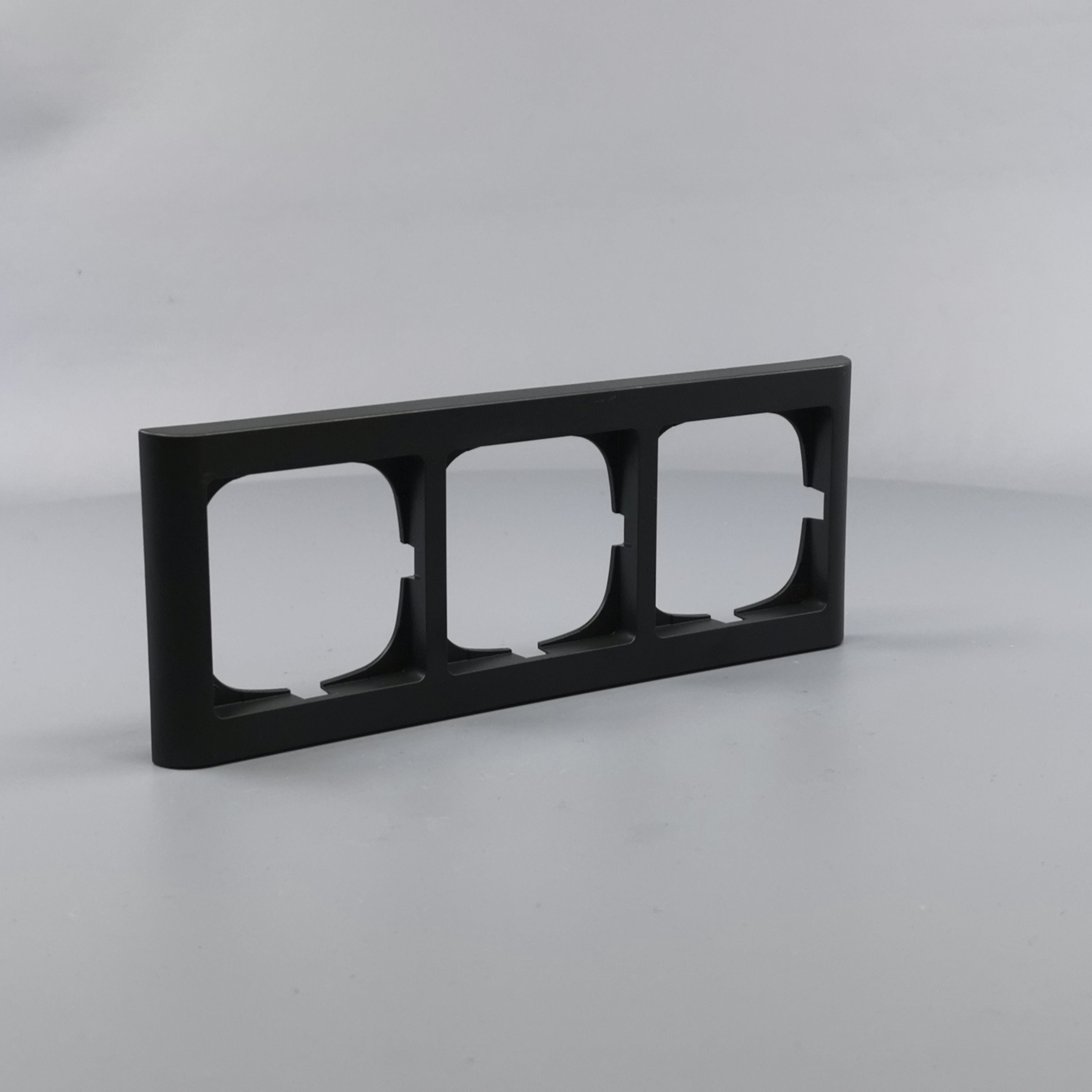 LK Fuga ramme Softline 63 3m vandret - koksgrå