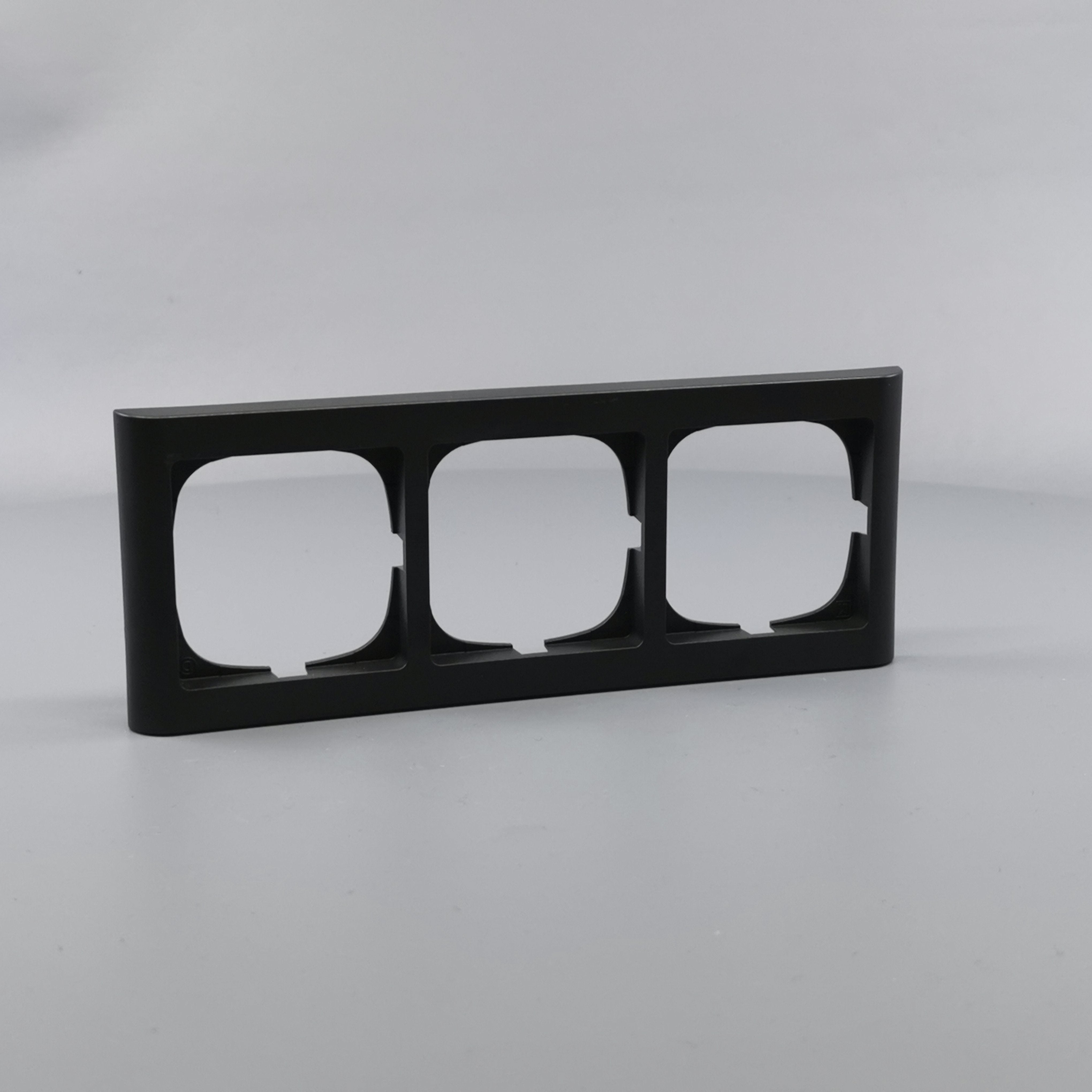 LK Fuga ramme Softline 63 3m vandret - koksgrå