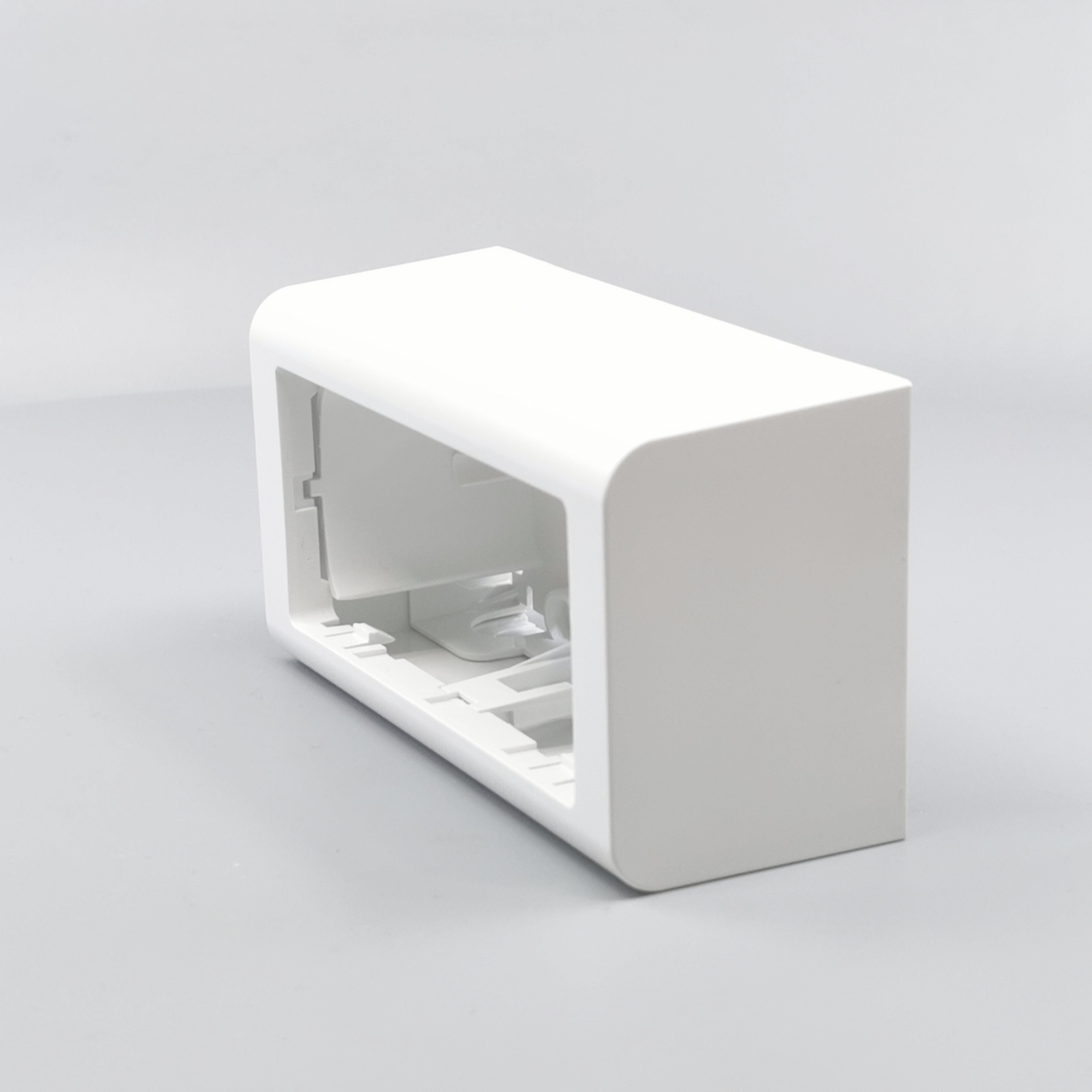 LK Fuga Softline vandret underlag 2 modul 49mm dyb - hvid