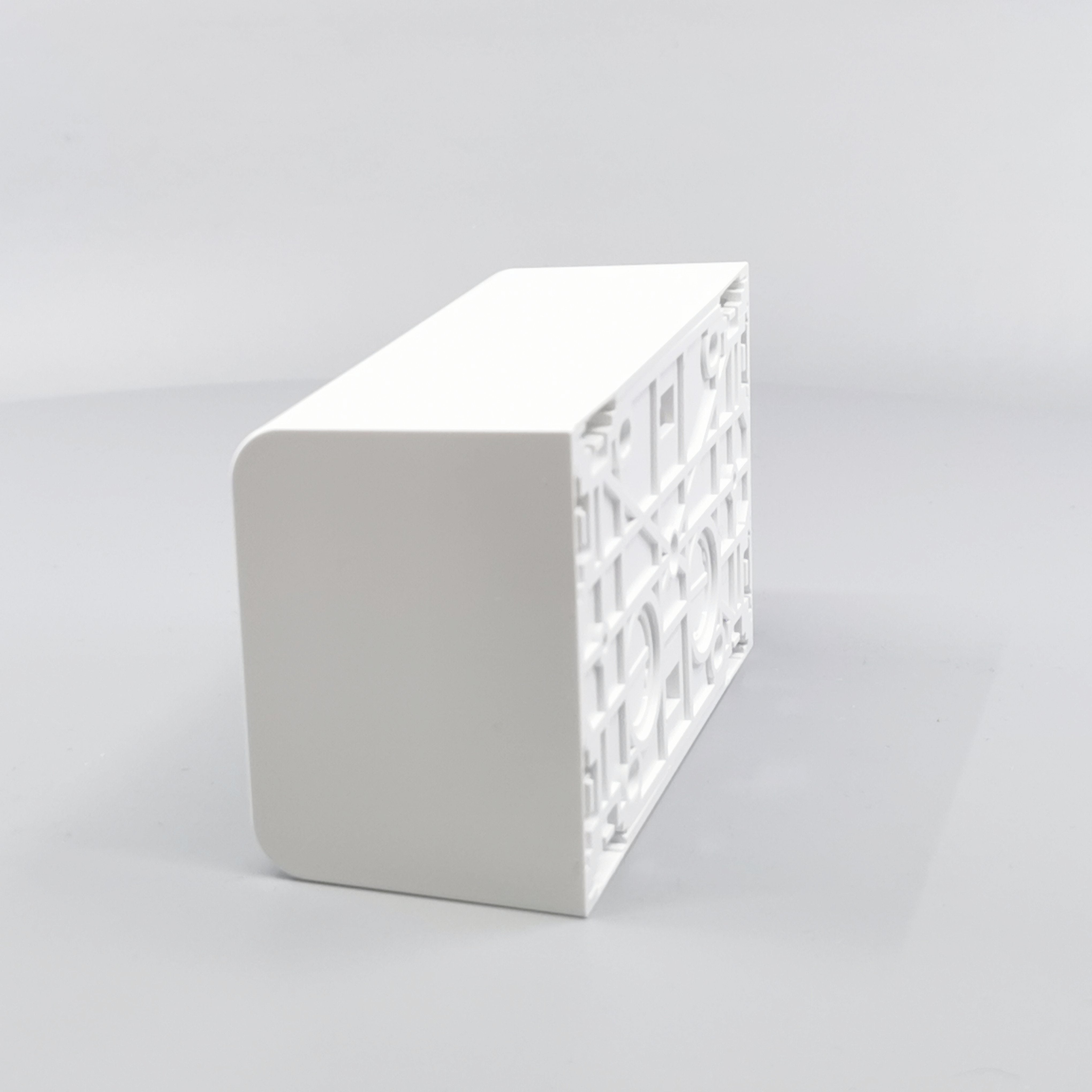 LK Fuga Softline vandret underlag 2 modul 49mm dyb - hvid