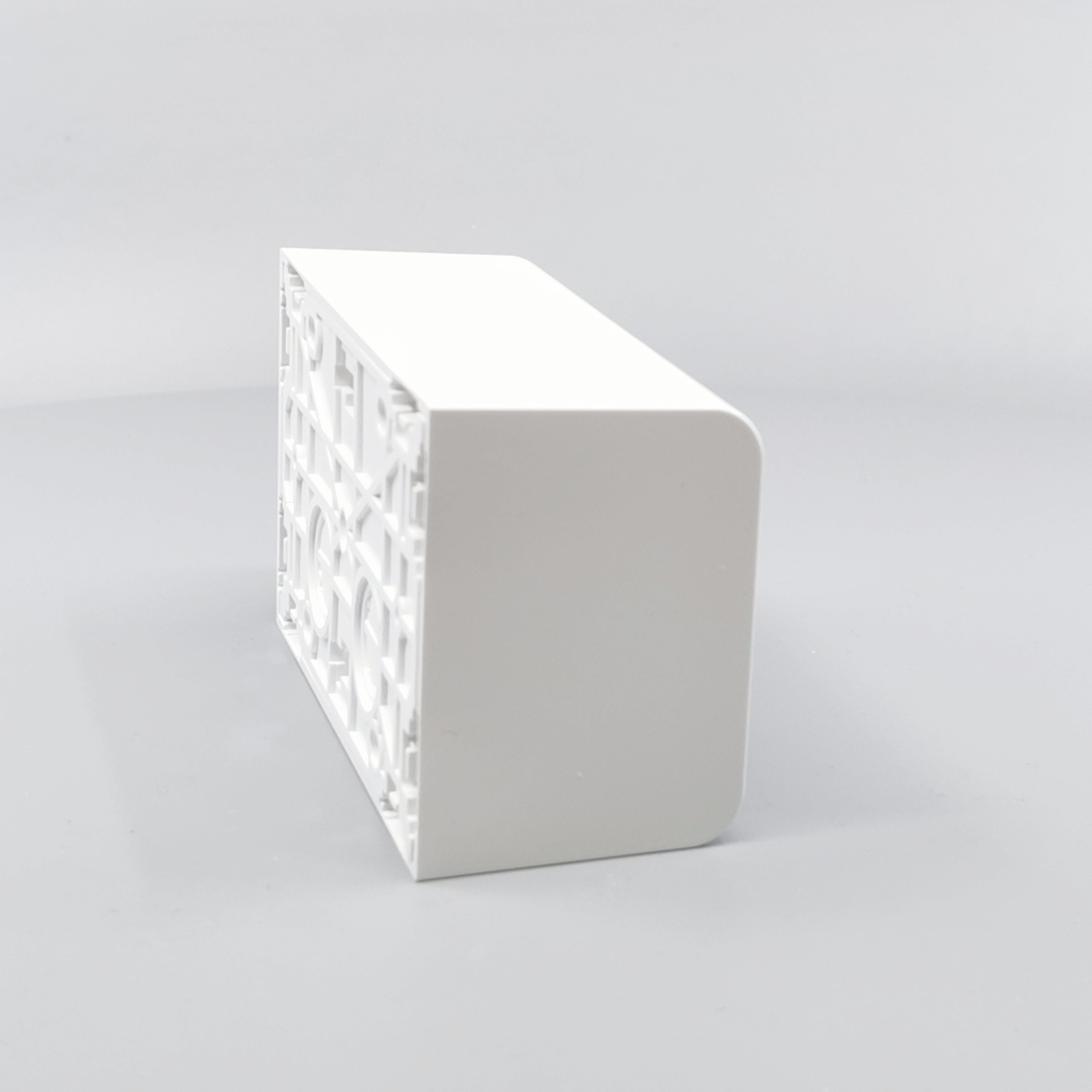 LK Fuga Softline vandret underlag 2 modul 49mm dyb - hvid