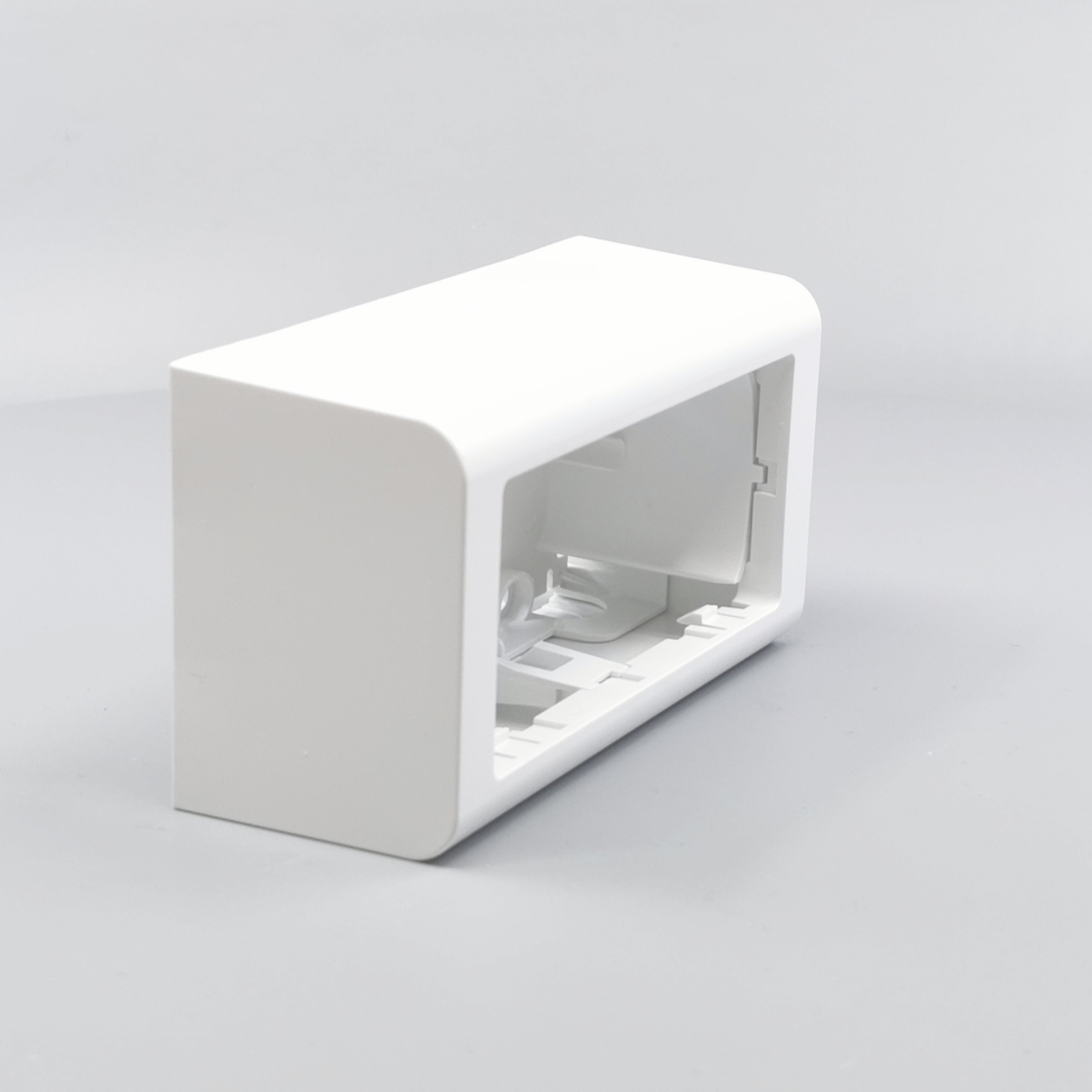 LK Fuga Softline vandret underlag 2 modul 49mm dyb - hvid