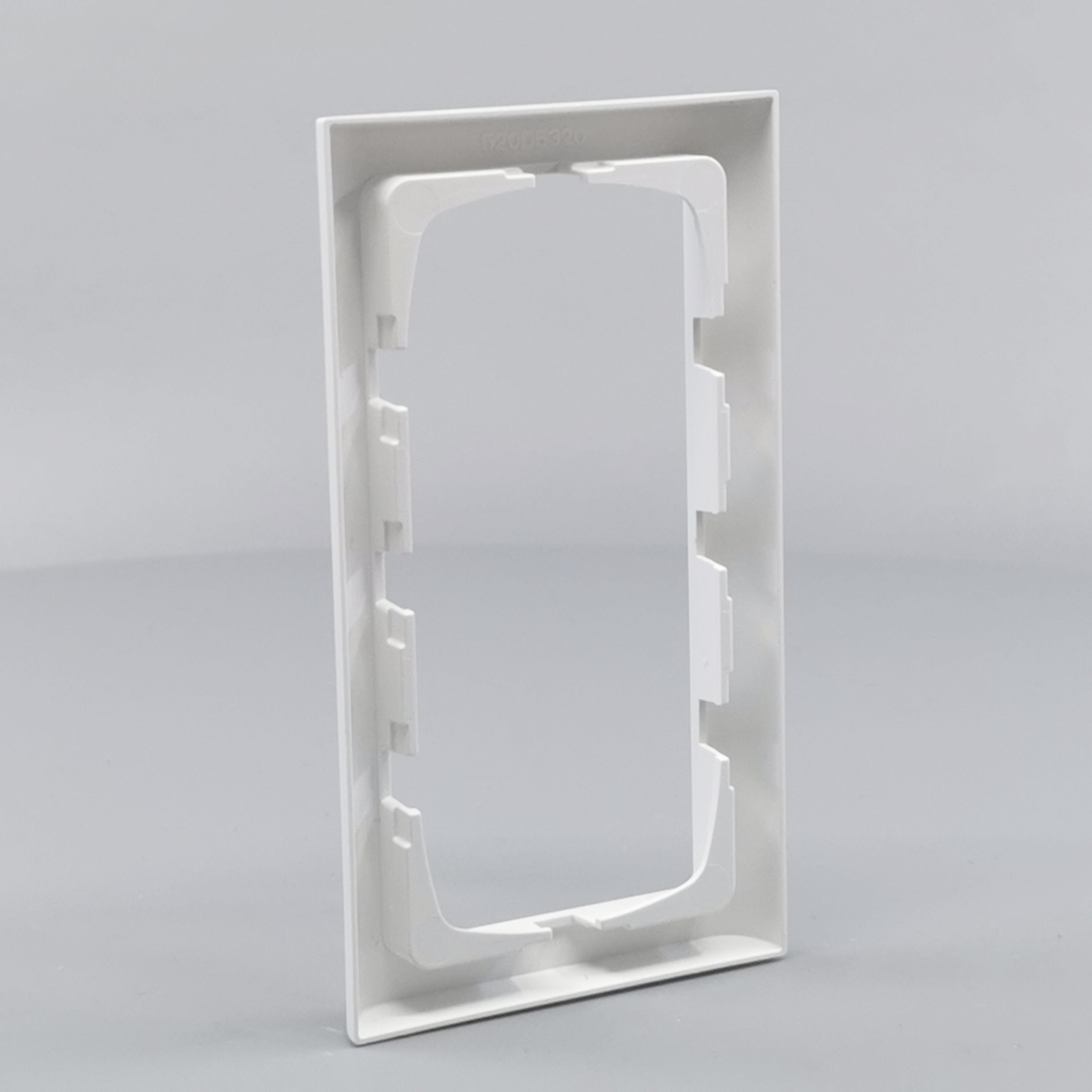 LK Fuga ramme Softline 63 2m lodret - hvid