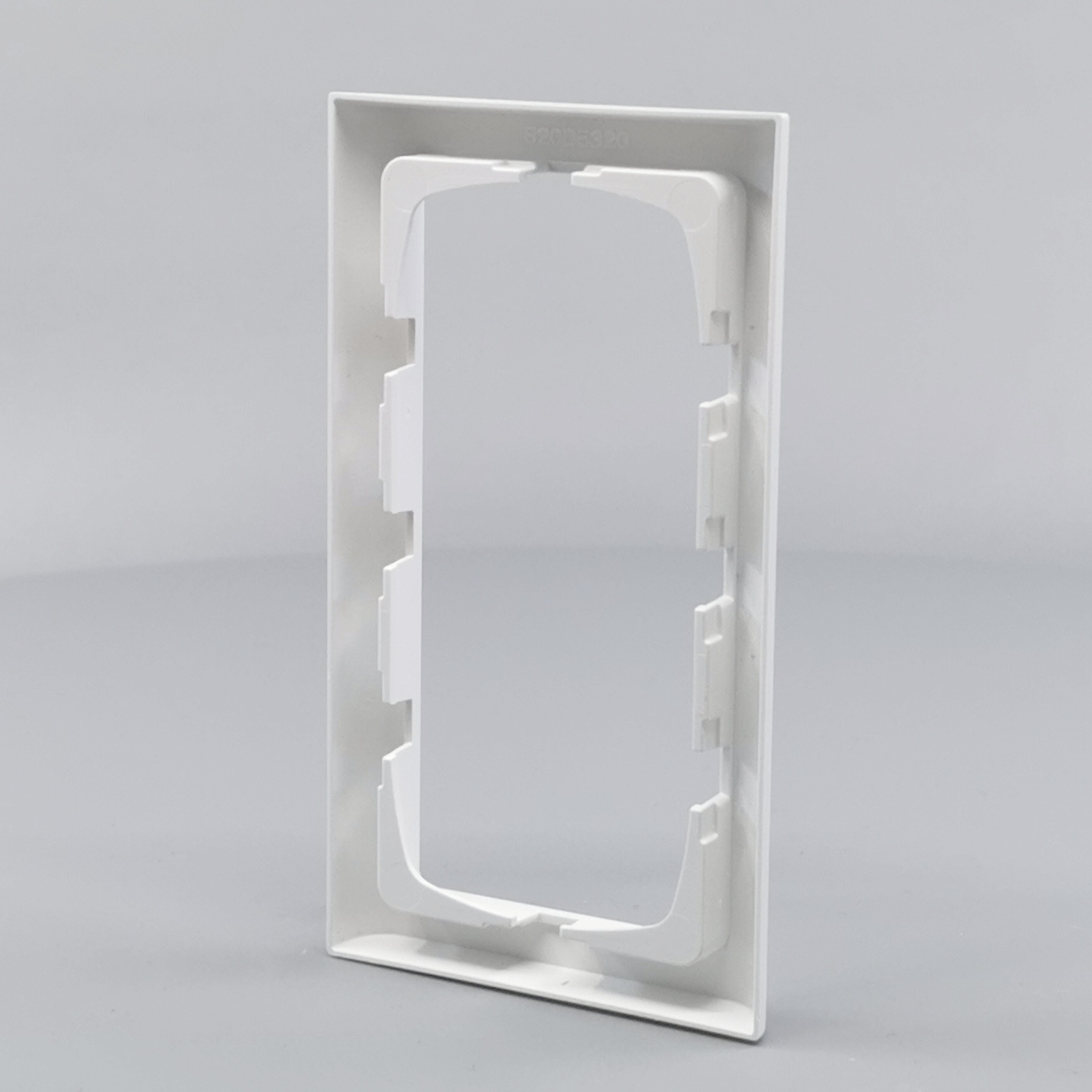 LK Fuga ramme Softline 63 2m lodret - hvid