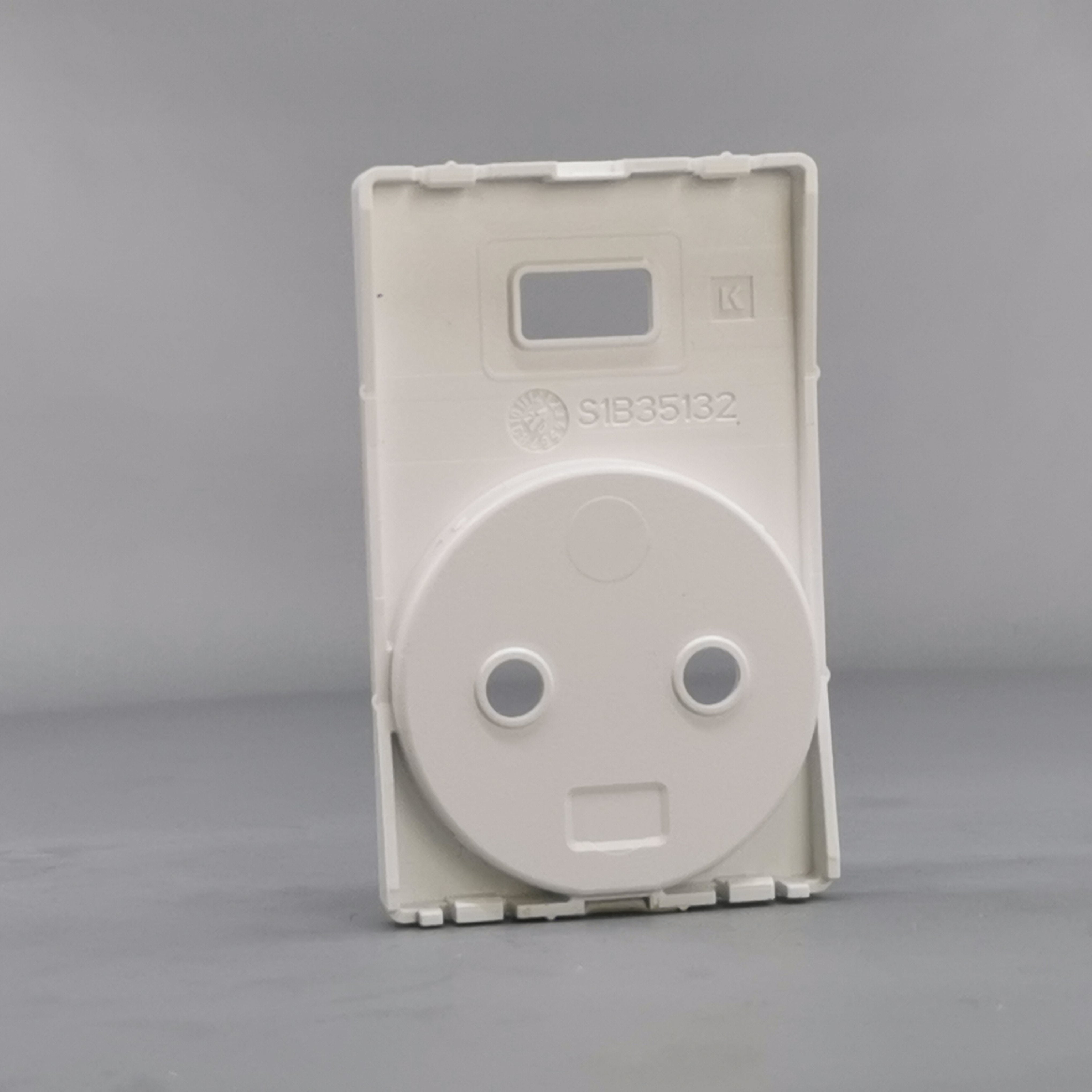 Fuga afdækning stikkontakt u/j med 5V USB hvid