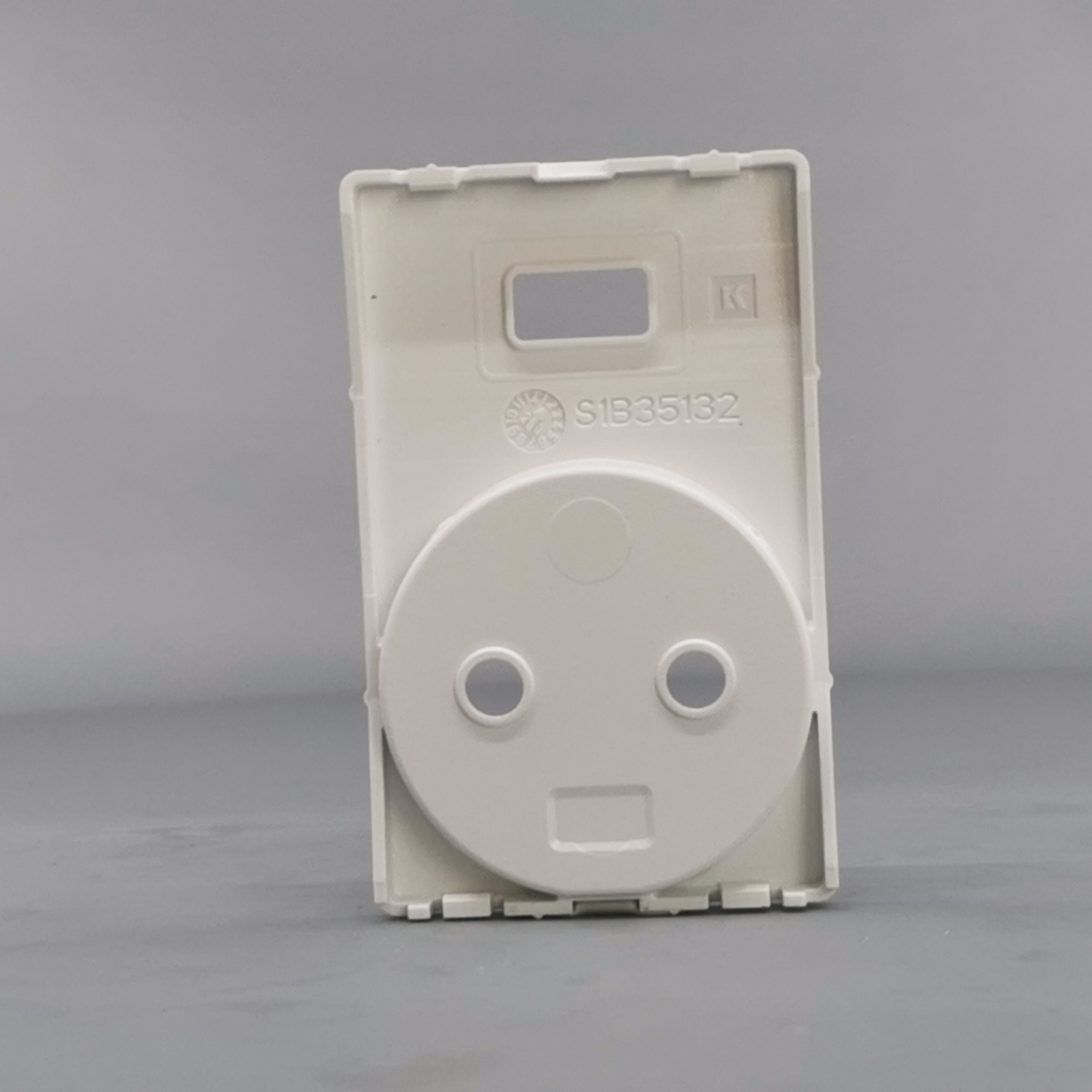 Fuga afdækning stikkontakt u/j med 5V USB hvid