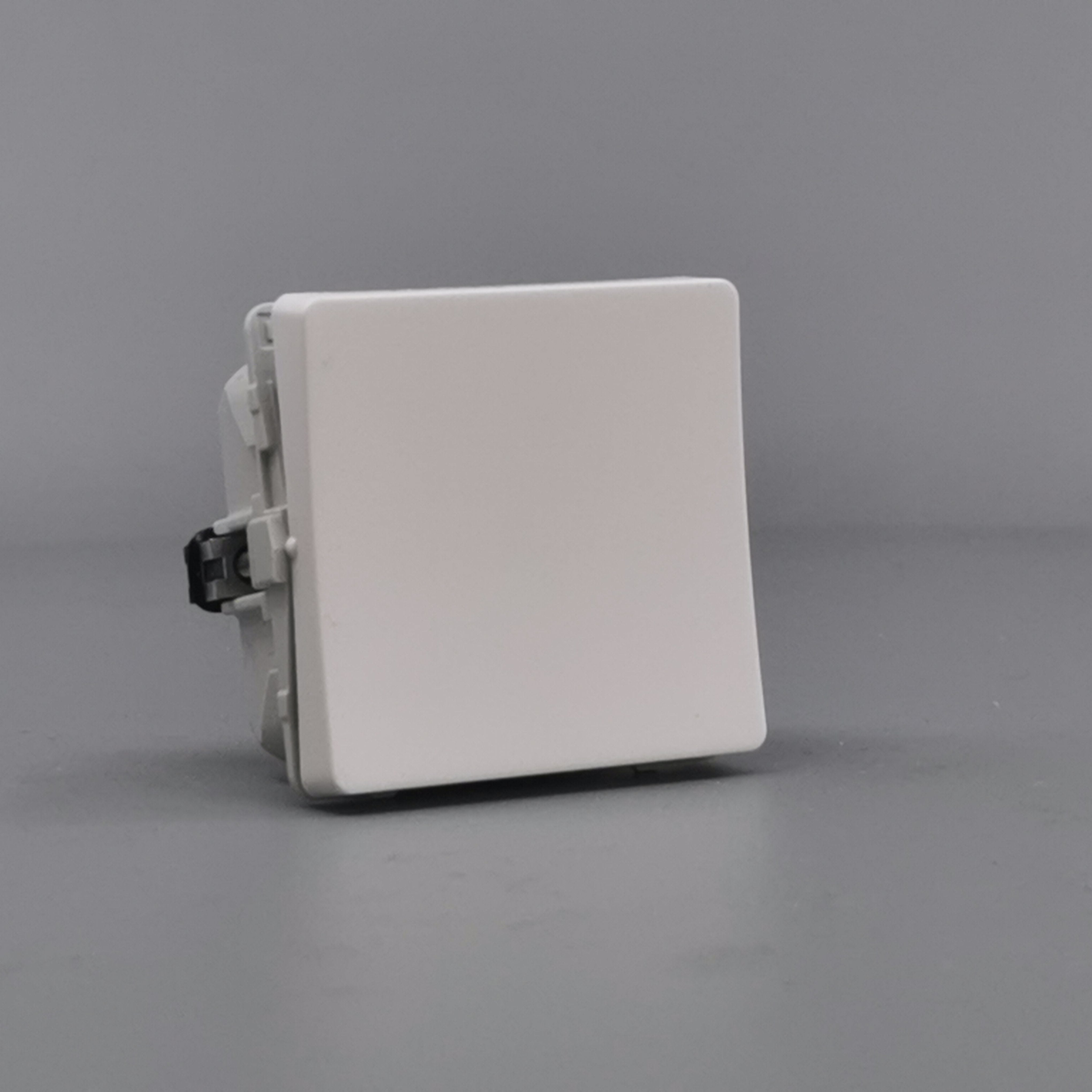 LK Fuga afbryder med sløjfeklemme 16A 1-pol - hvid