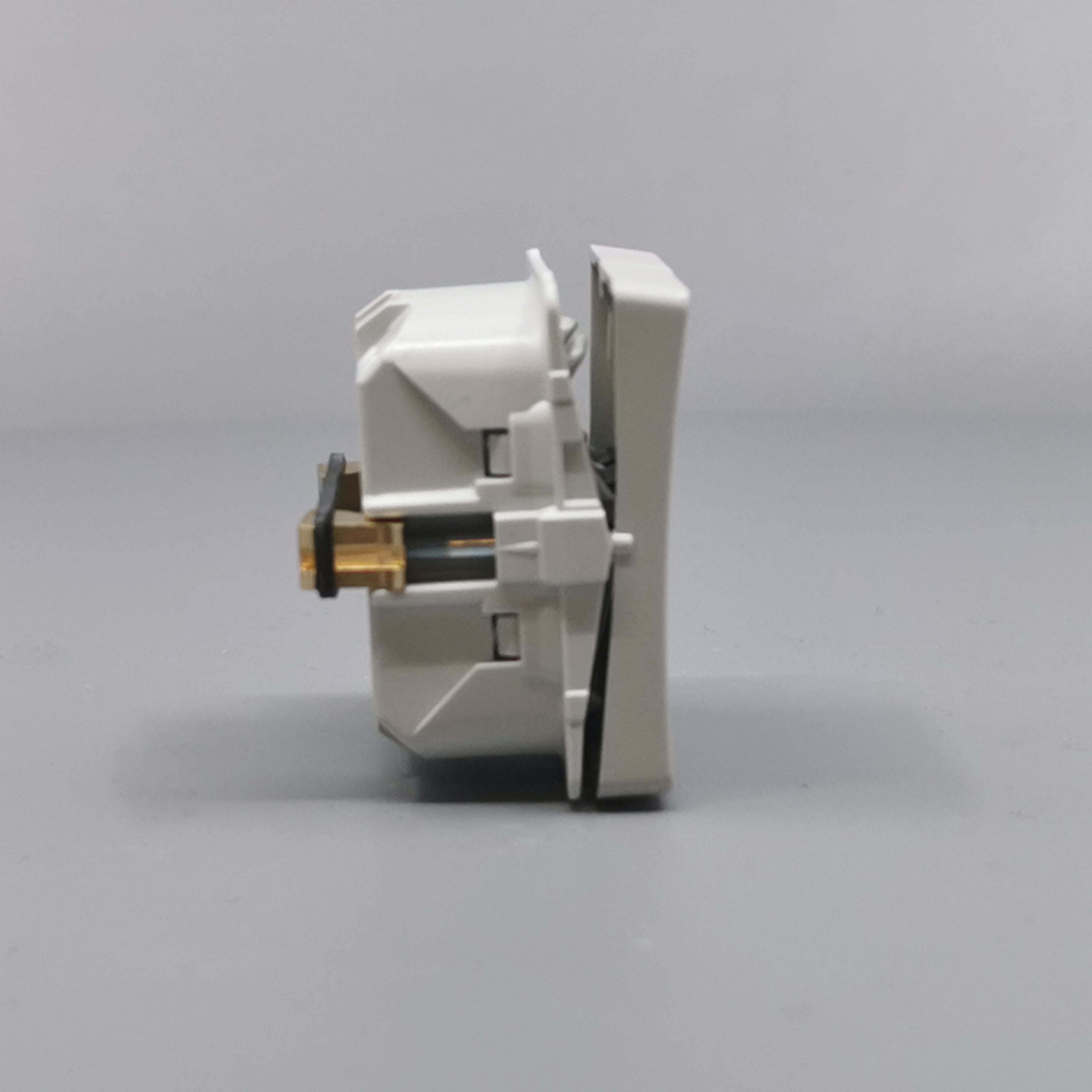 LK Fuga krone afbryder 16A - lysegrå