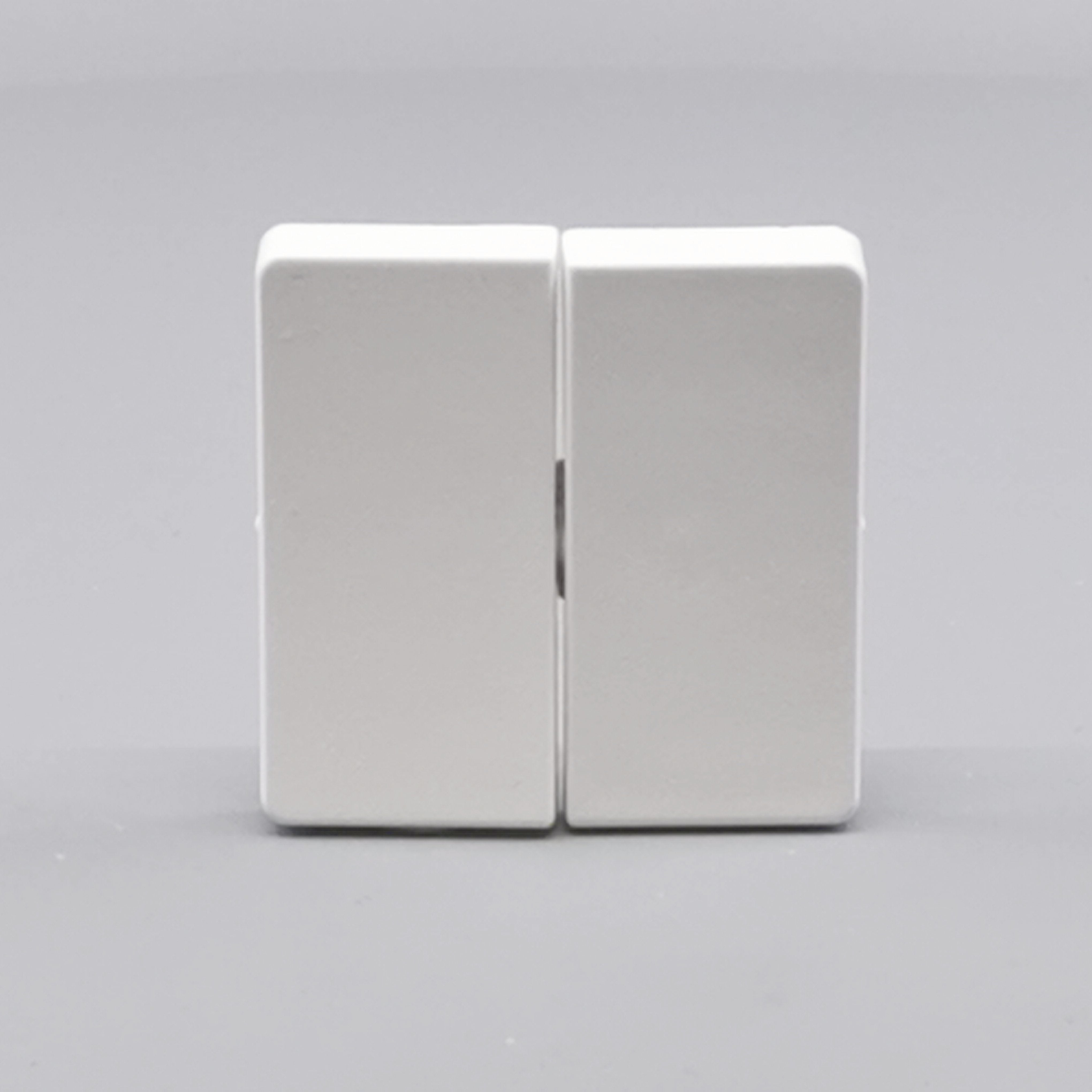 LK Fuga tangentsæt til dobbeltafbryder, ny model - hvid