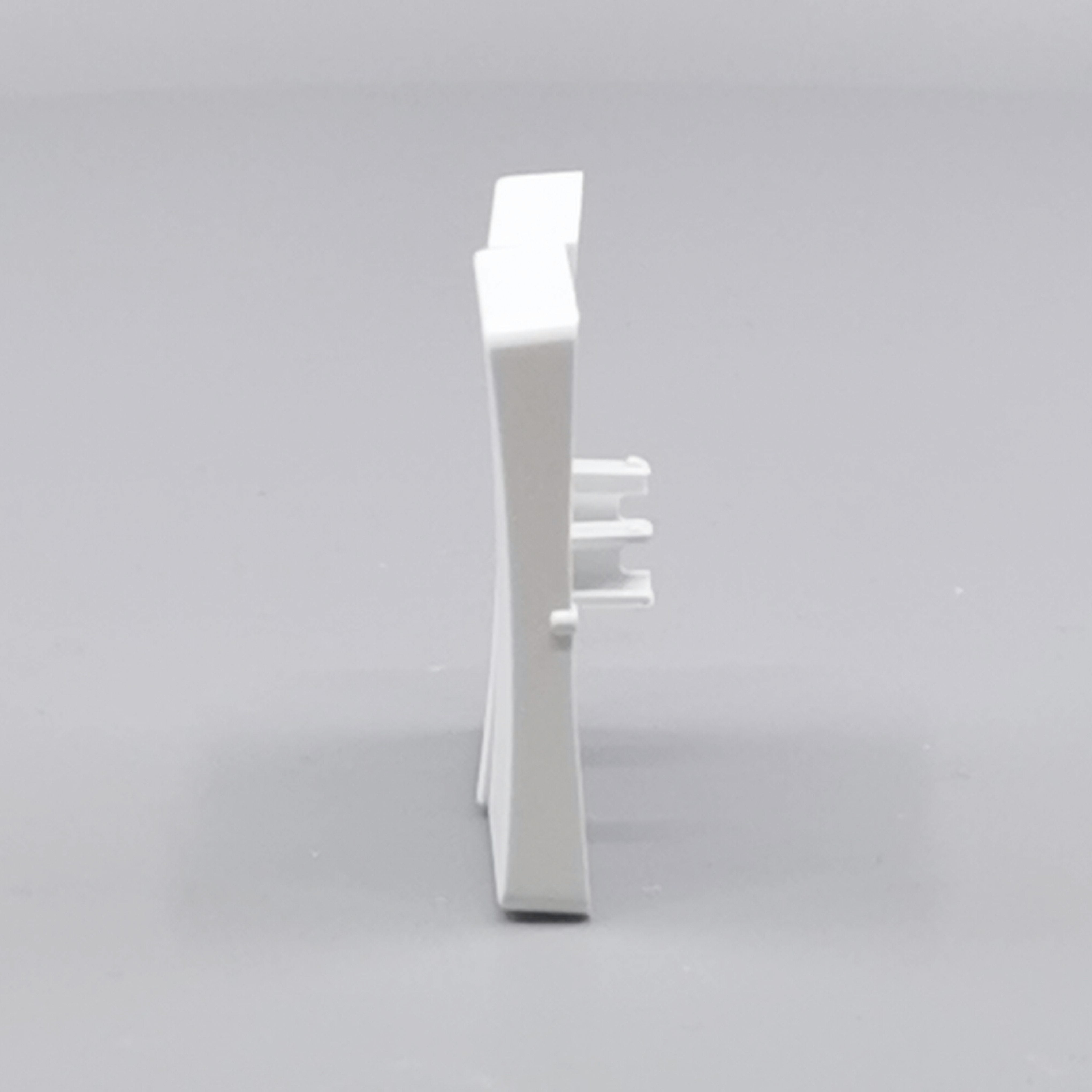 LK Fuga tangentsæt til dobbeltafbryder, ny model - hvid