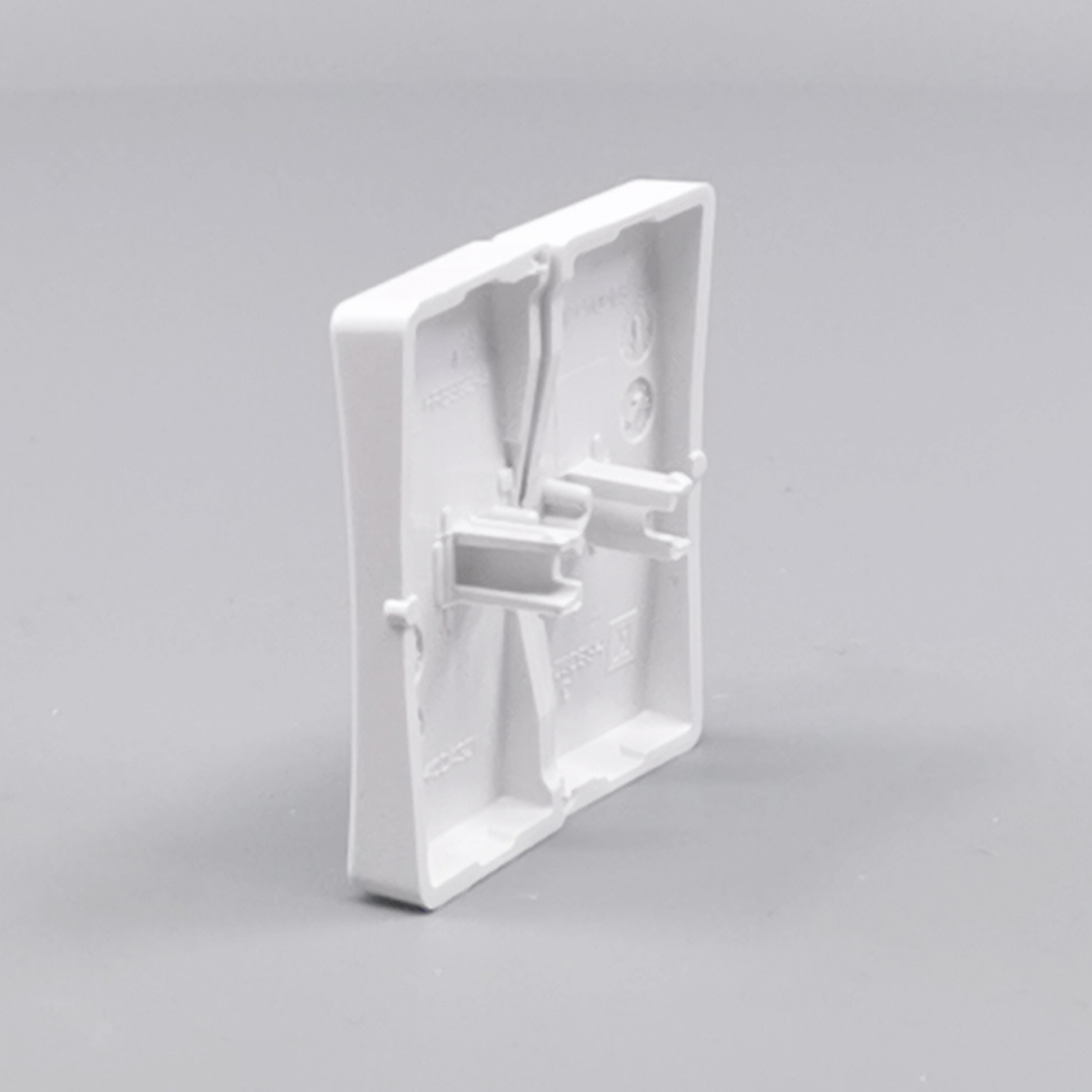 LK Fuga tangentsæt til dobbeltafbryder, ny model - hvid