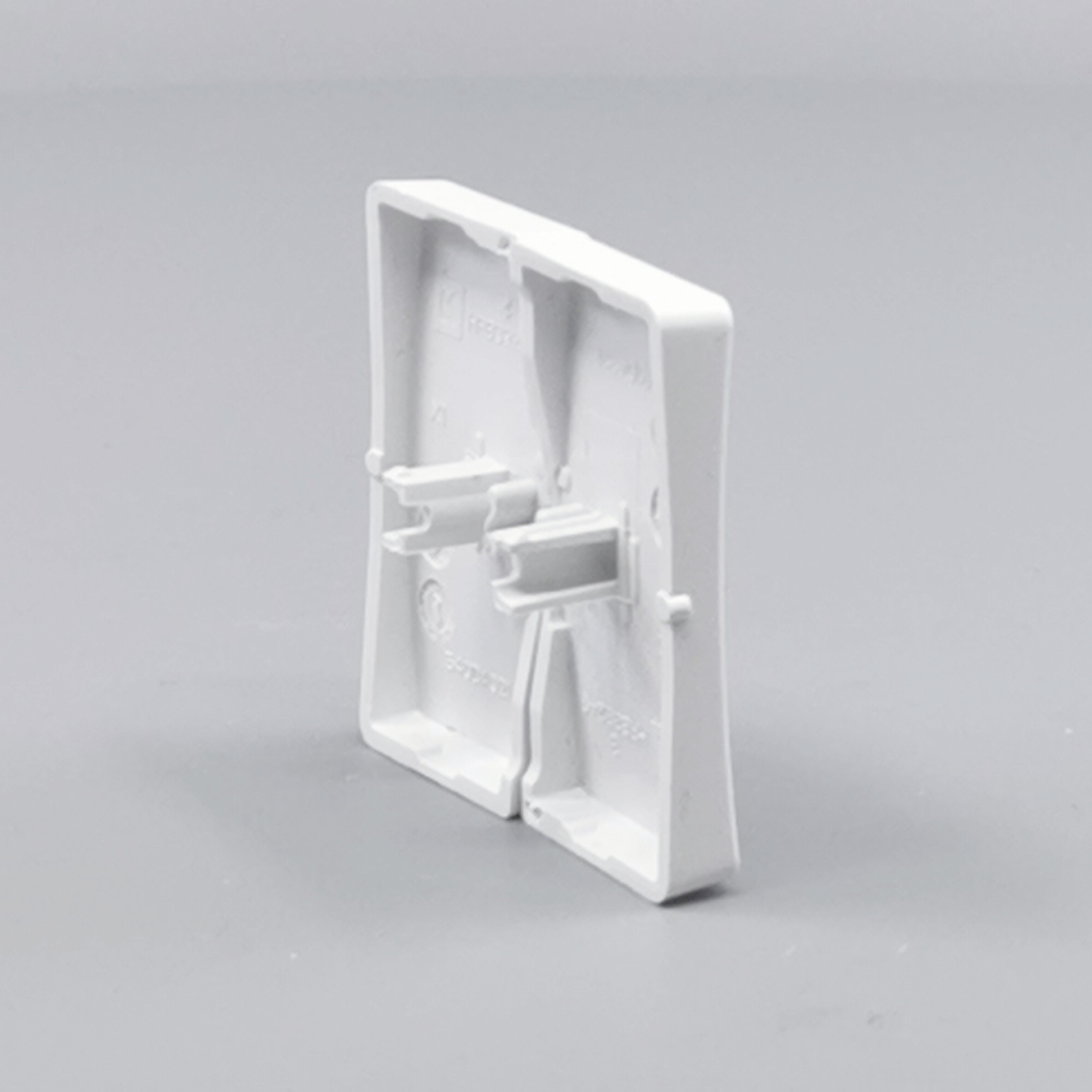 LK Fuga tangentsæt til dobbeltafbryder, ny model - hvid