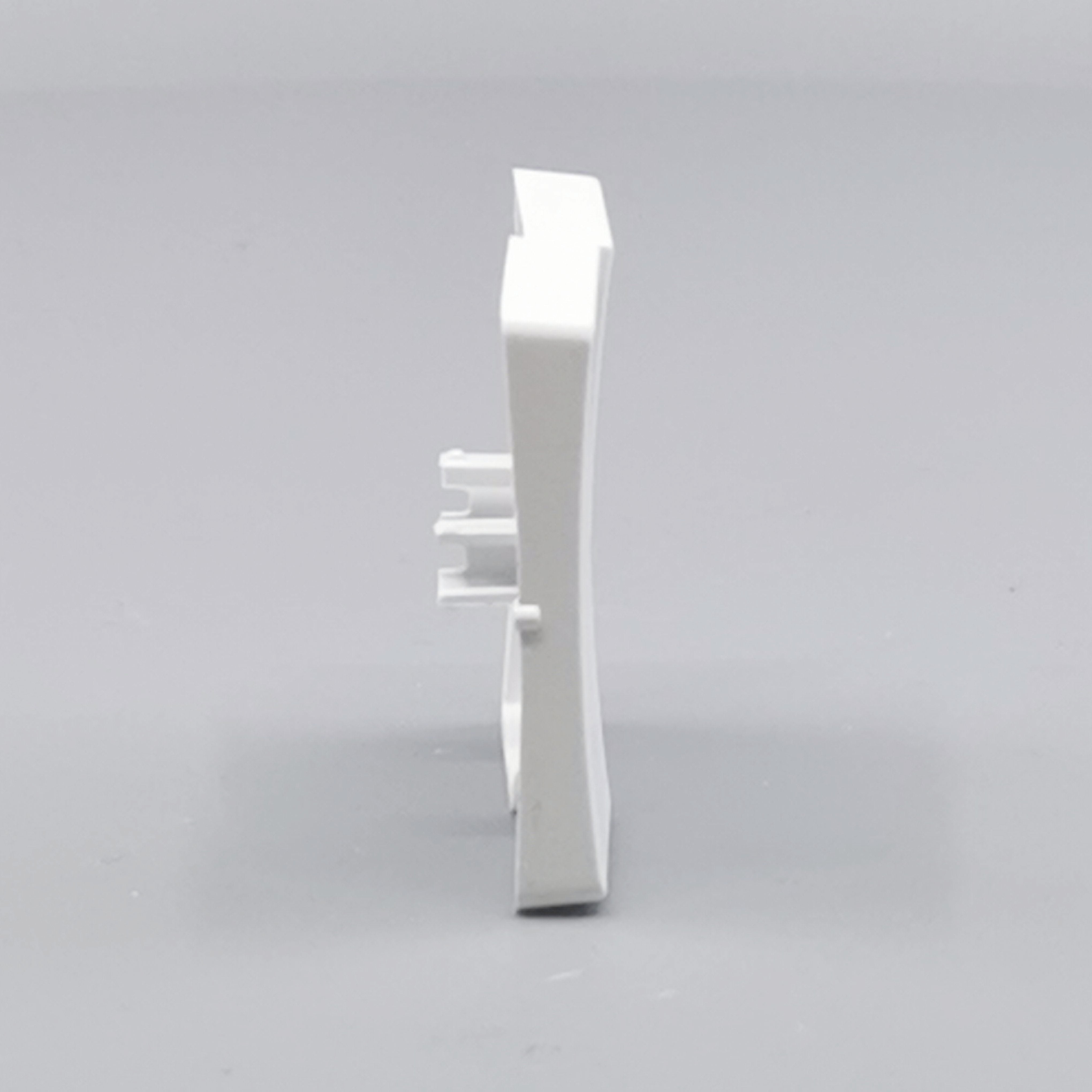 LK Fuga tangentsæt til dobbeltafbryder, ny model - hvid