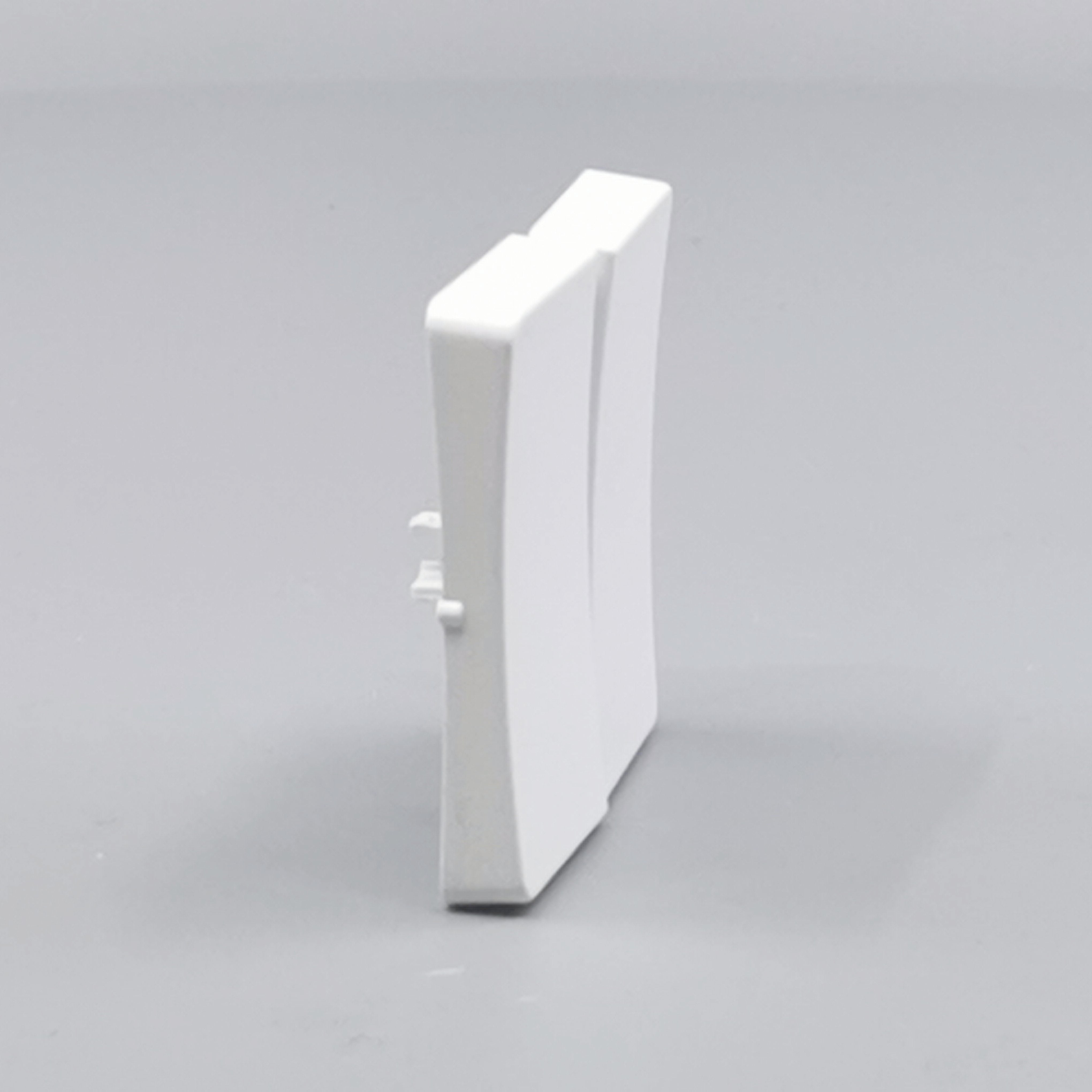 LK Fuga tangentsæt til dobbeltafbryder, ny model - hvid