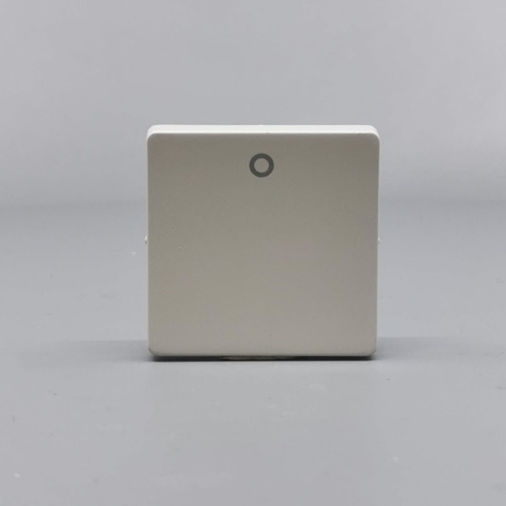 LK FUGA® afbryder 16A tangent 2 pol 1, lysegrå (ny type)