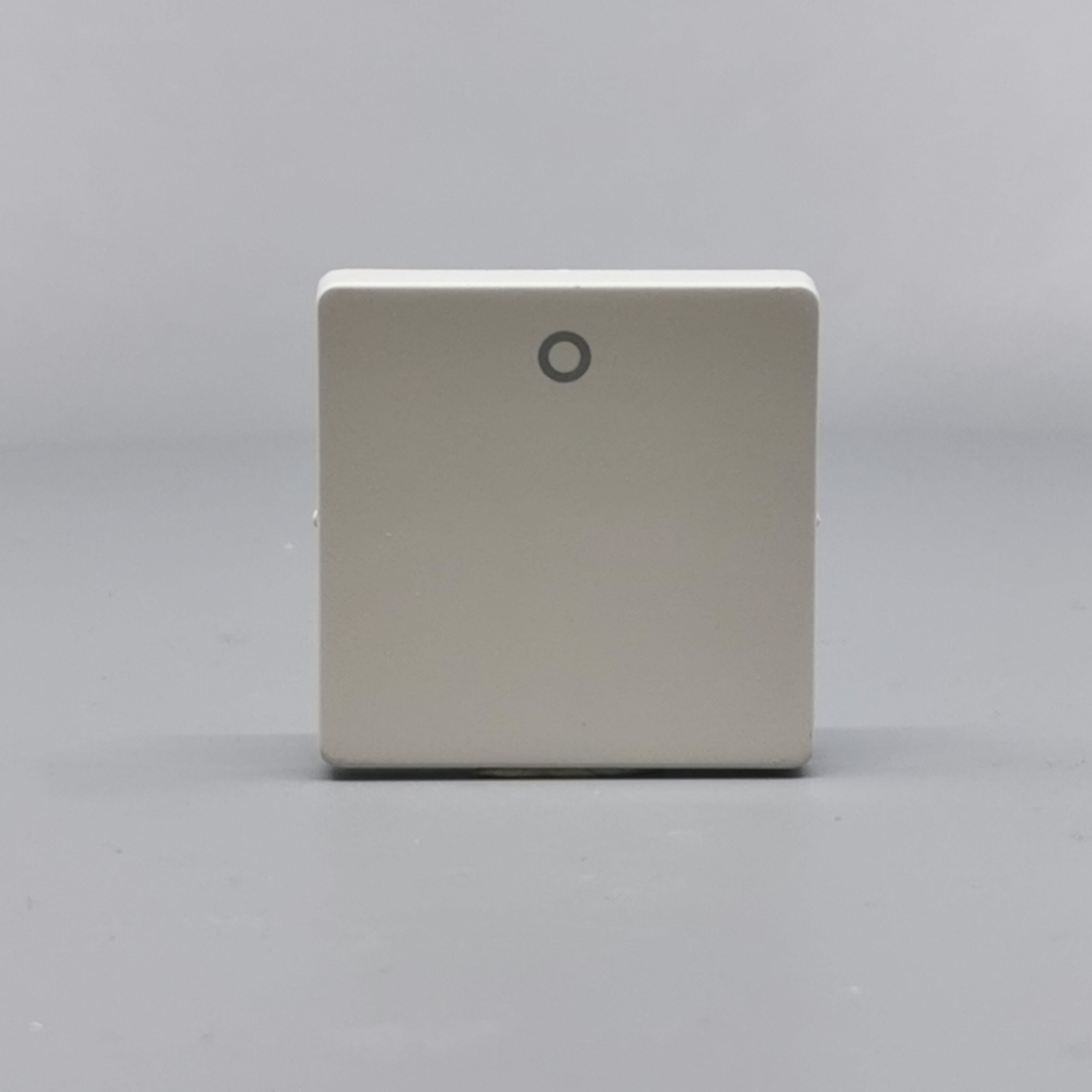 LK FUGA® afbryder 16A tangent 2 pol 1, lysegrå (ny type)