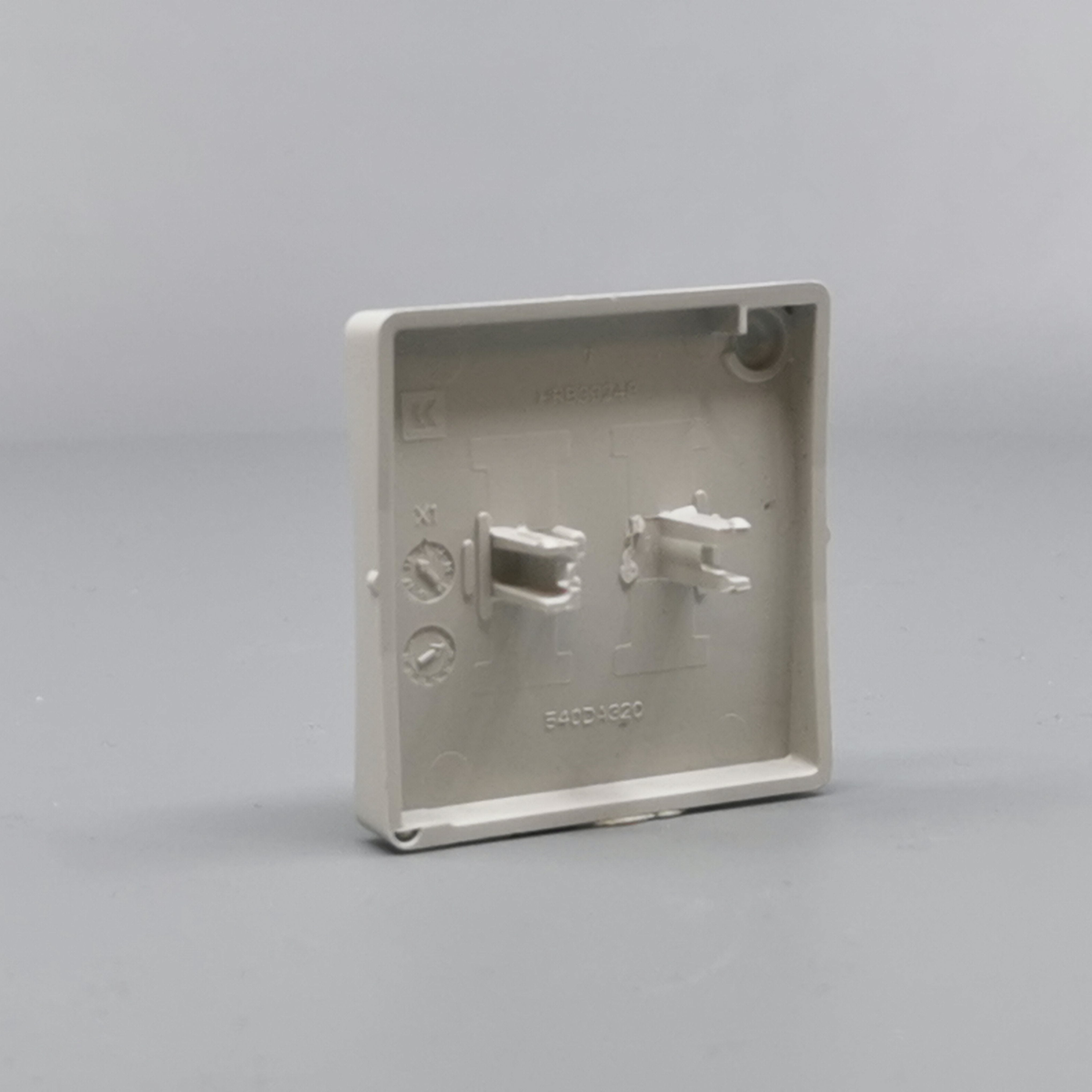 LK FUGA® afbryder 16A tangent 2 pol 1, lysegrå (ny type)