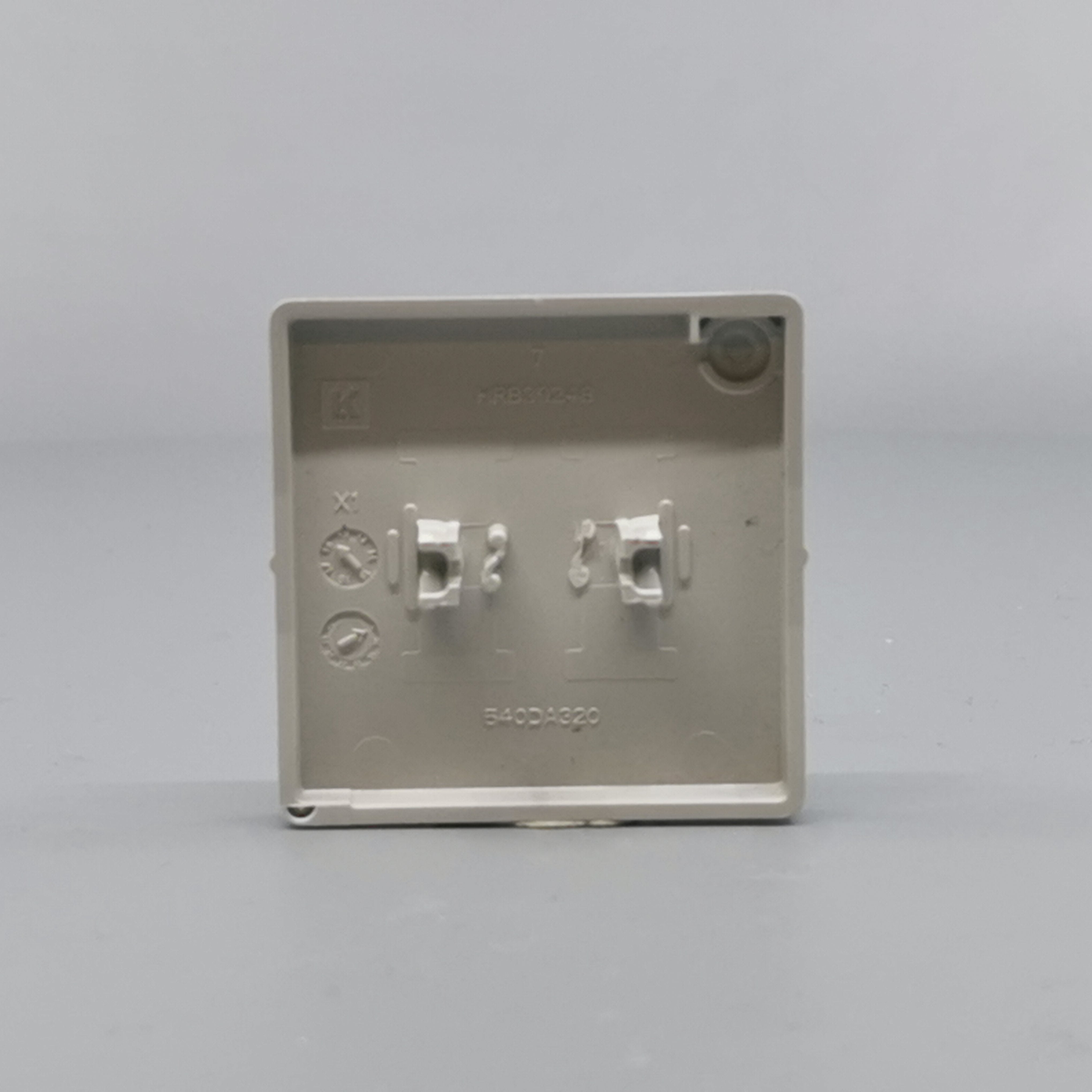 LK FUGA® afbryder 16A tangent 2 pol 1, lysegrå (ny type)