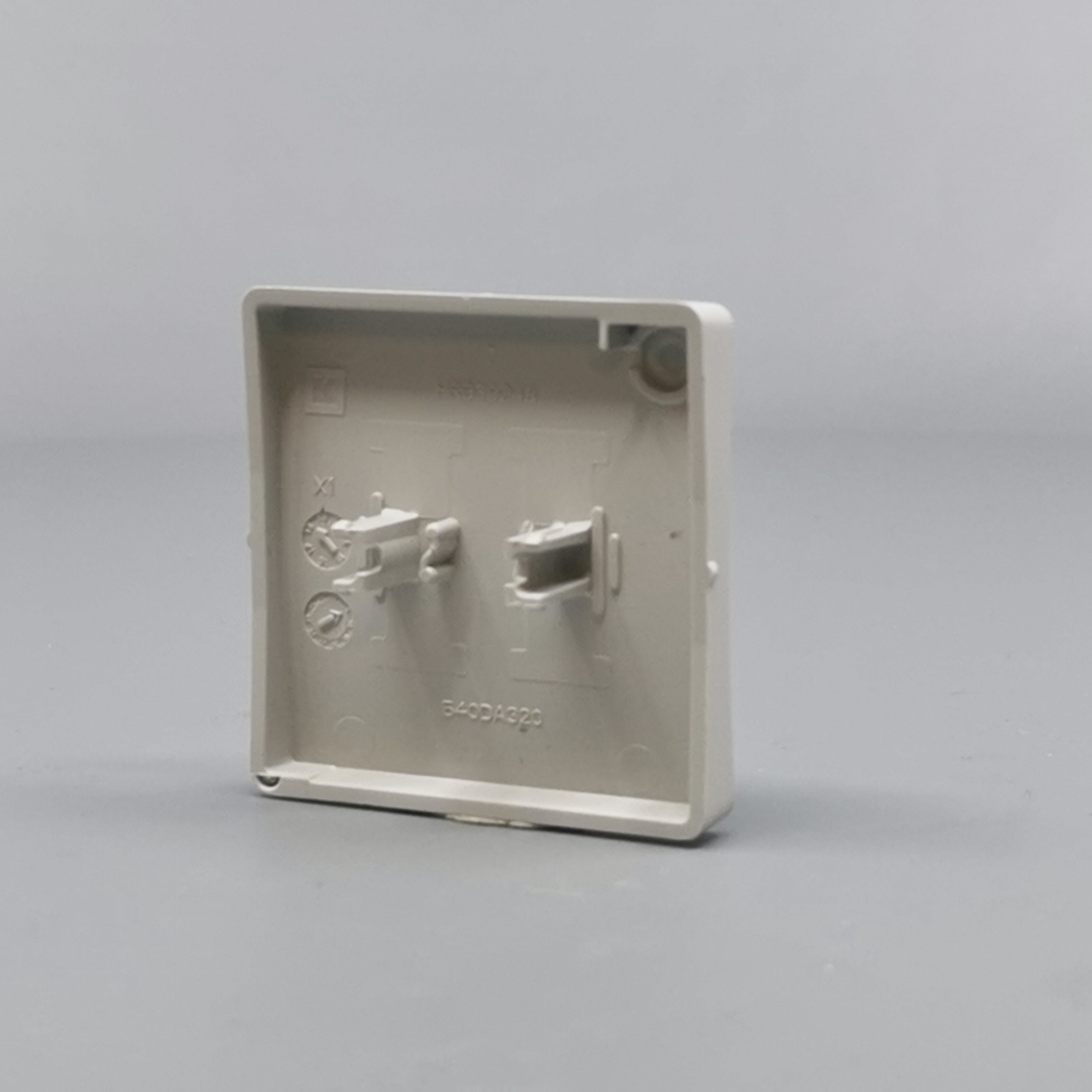 LK FUGA® afbryder 16A tangent 2 pol 1, lysegrå (ny type)