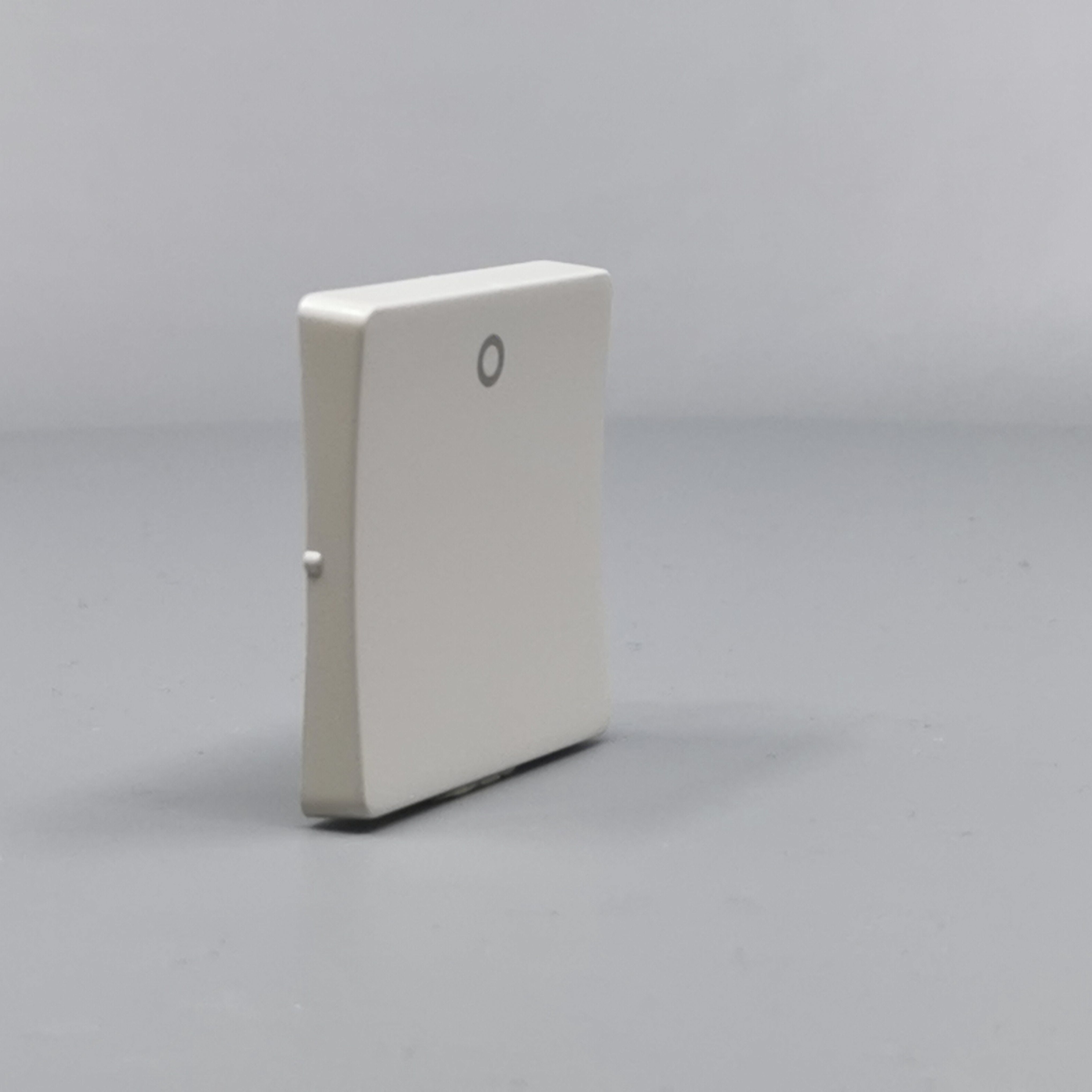 LK FUGA® afbryder 16A tangent 2 pol 1, lysegrå (ny type)