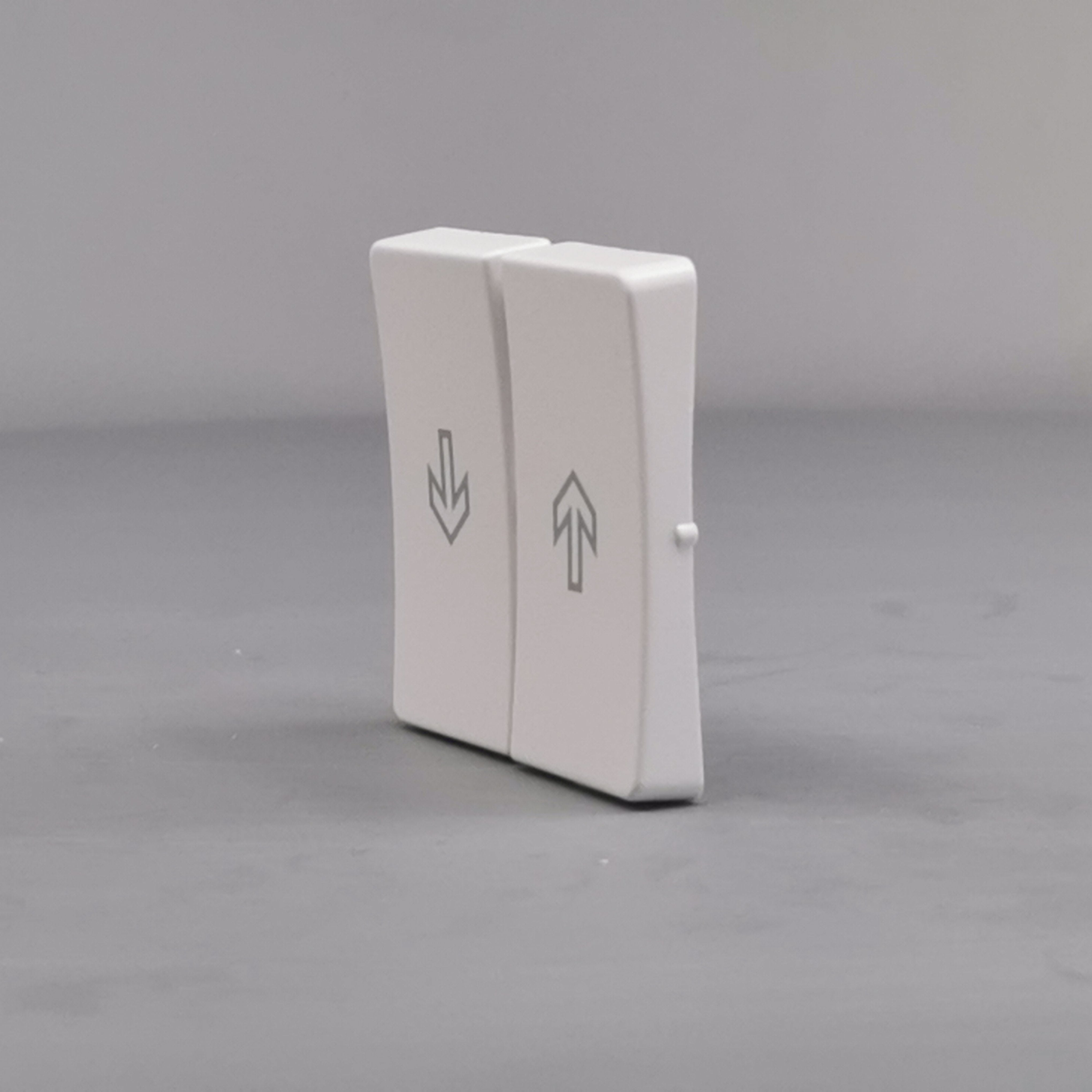 LK FUGA® afbryder 16A Tangent ½ modul, hvid (ny type)