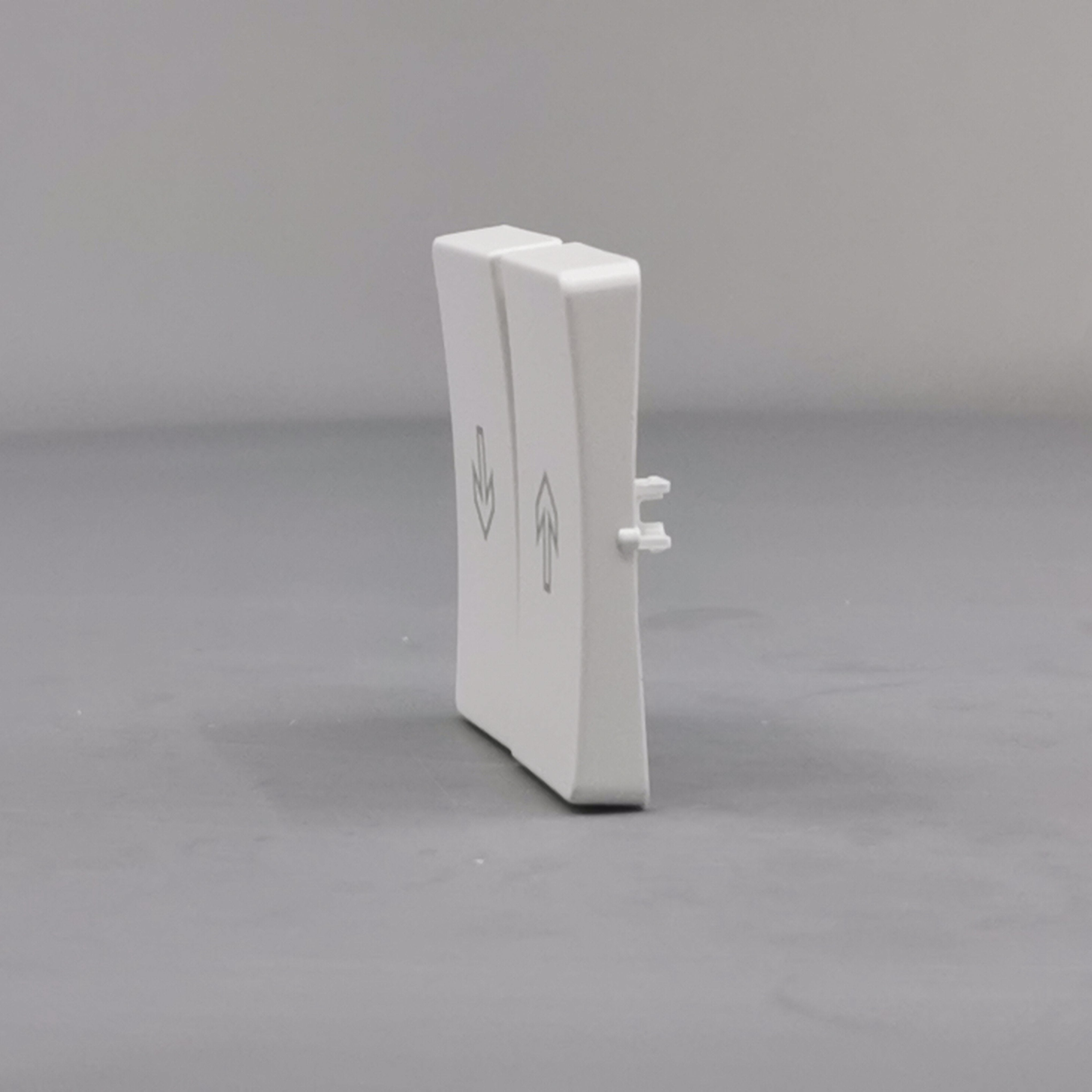 LK FUGA® afbryder 16A Tangent ½ modul, hvid (ny type)