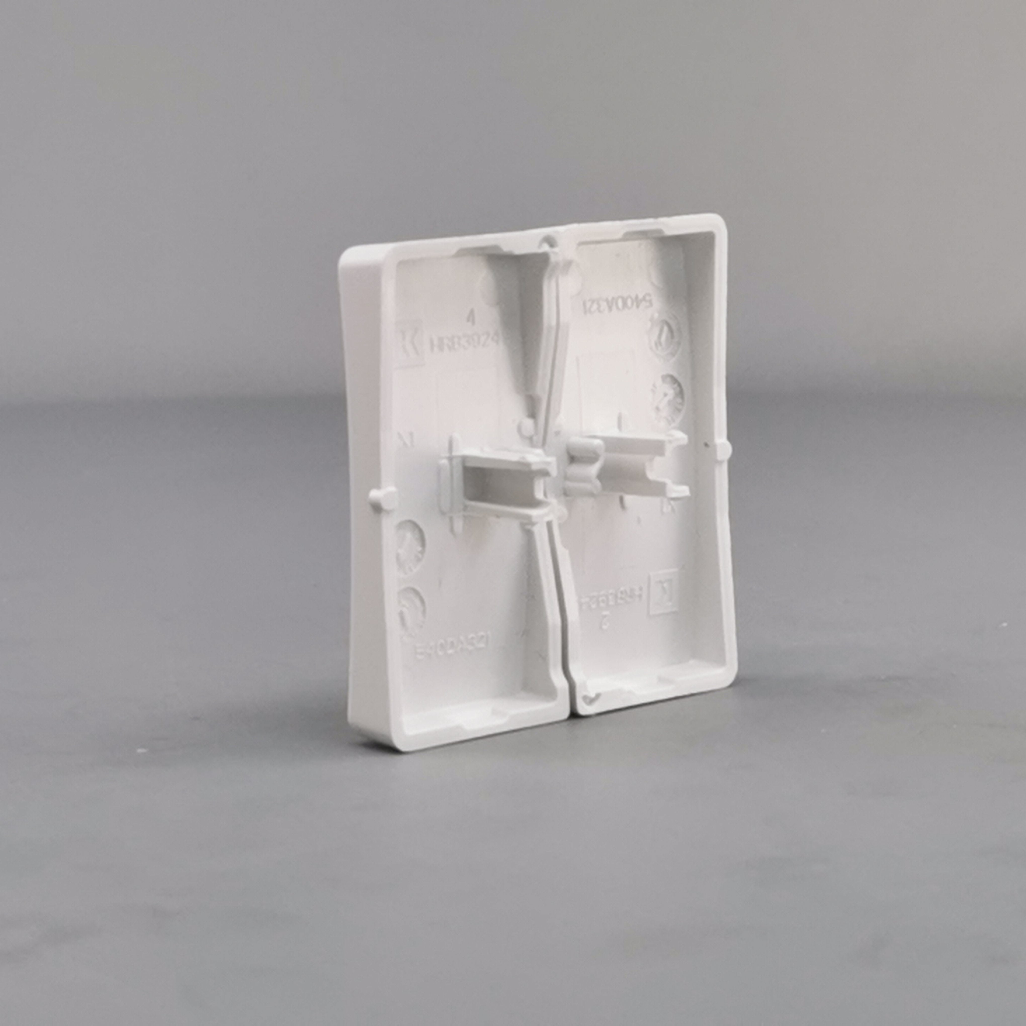 LK FUGA® afbryder 16A Tangent ½ modul, hvid (ny type)