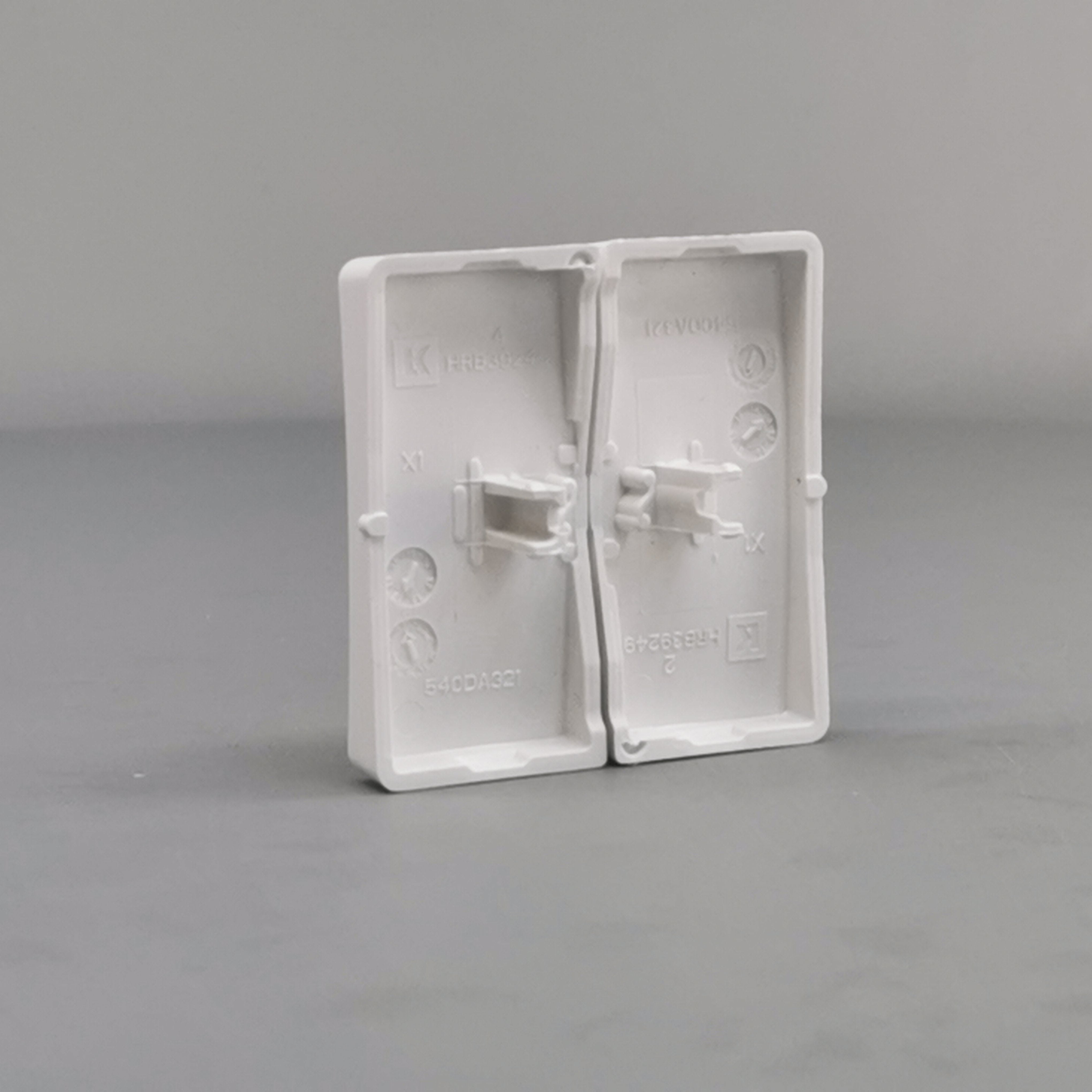 LK FUGA® afbryder 16A Tangent ½ modul, hvid (ny type)