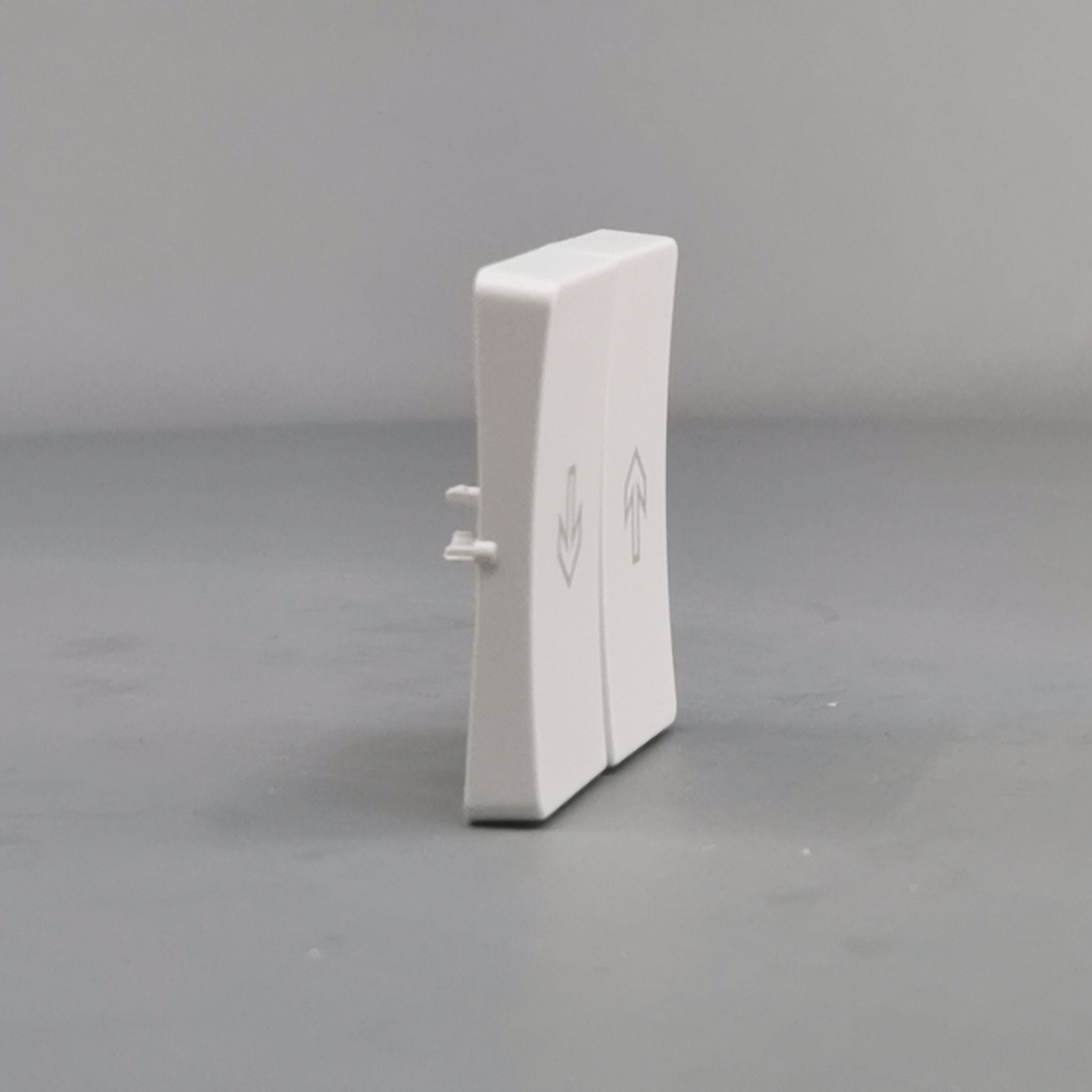 LK FUGA® afbryder 16A Tangent ½ modul, hvid (ny type)