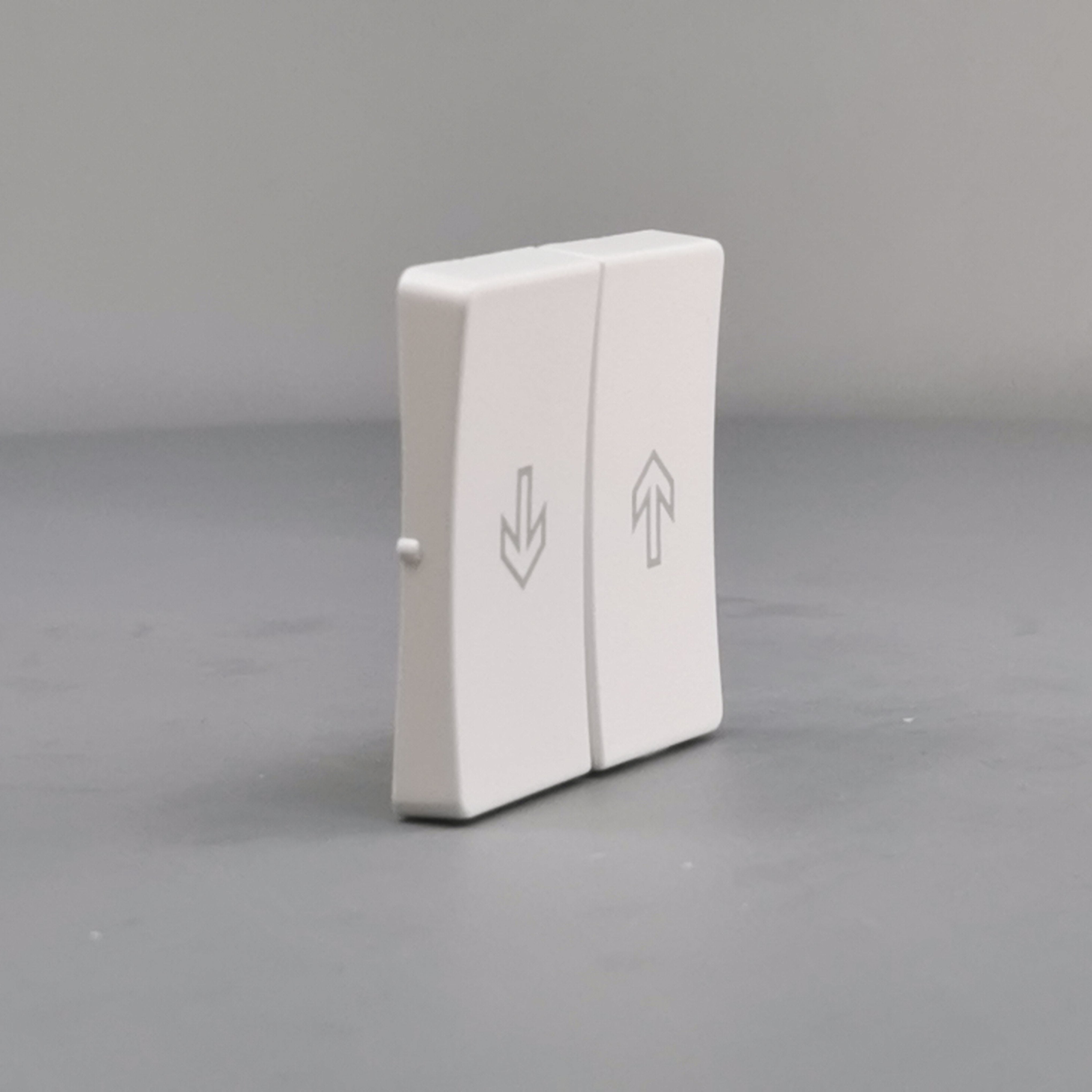 LK FUGA® afbryder 16A Tangent ½ modul, hvid (ny type)