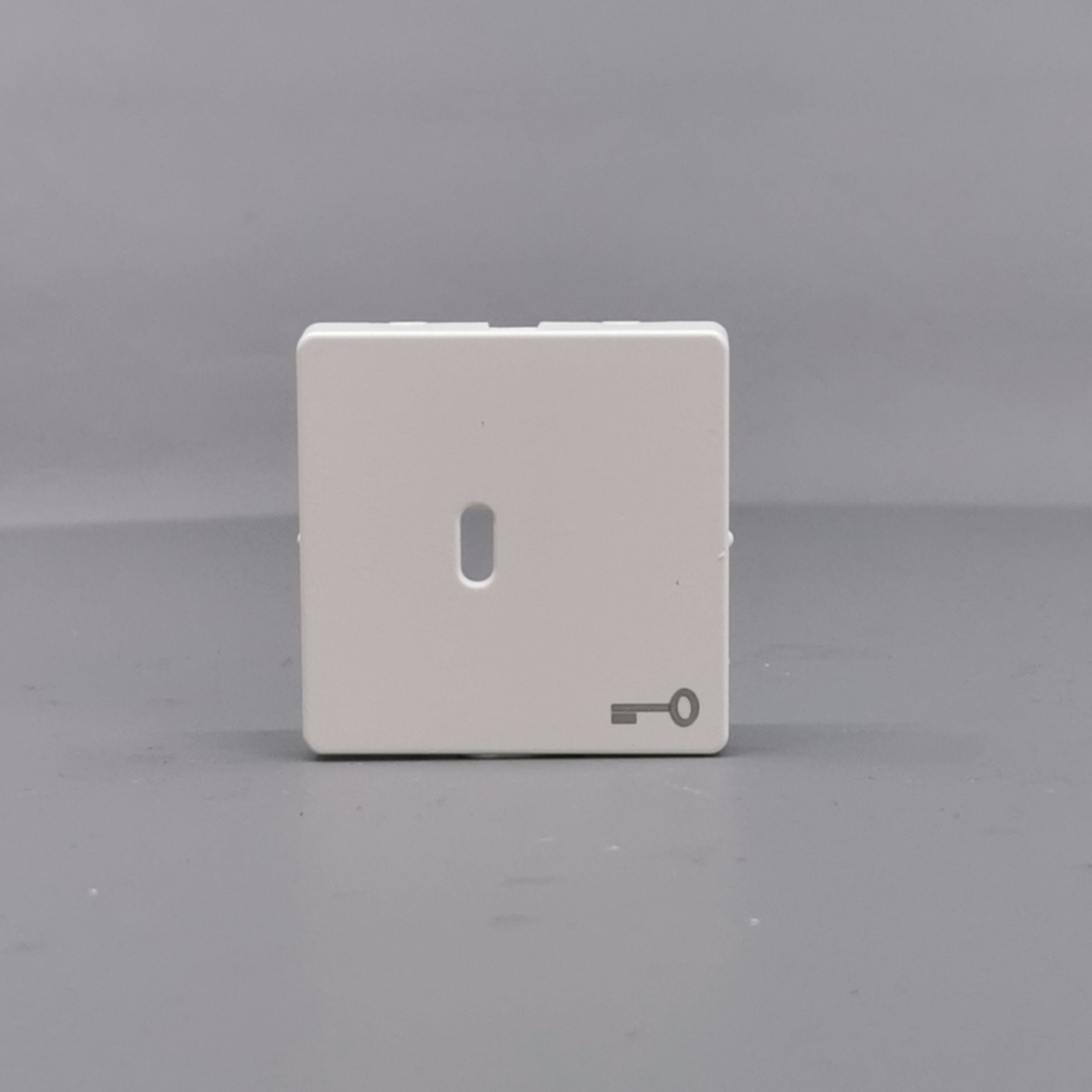 Fuga afdækning til afbryder f. nøgle hvid