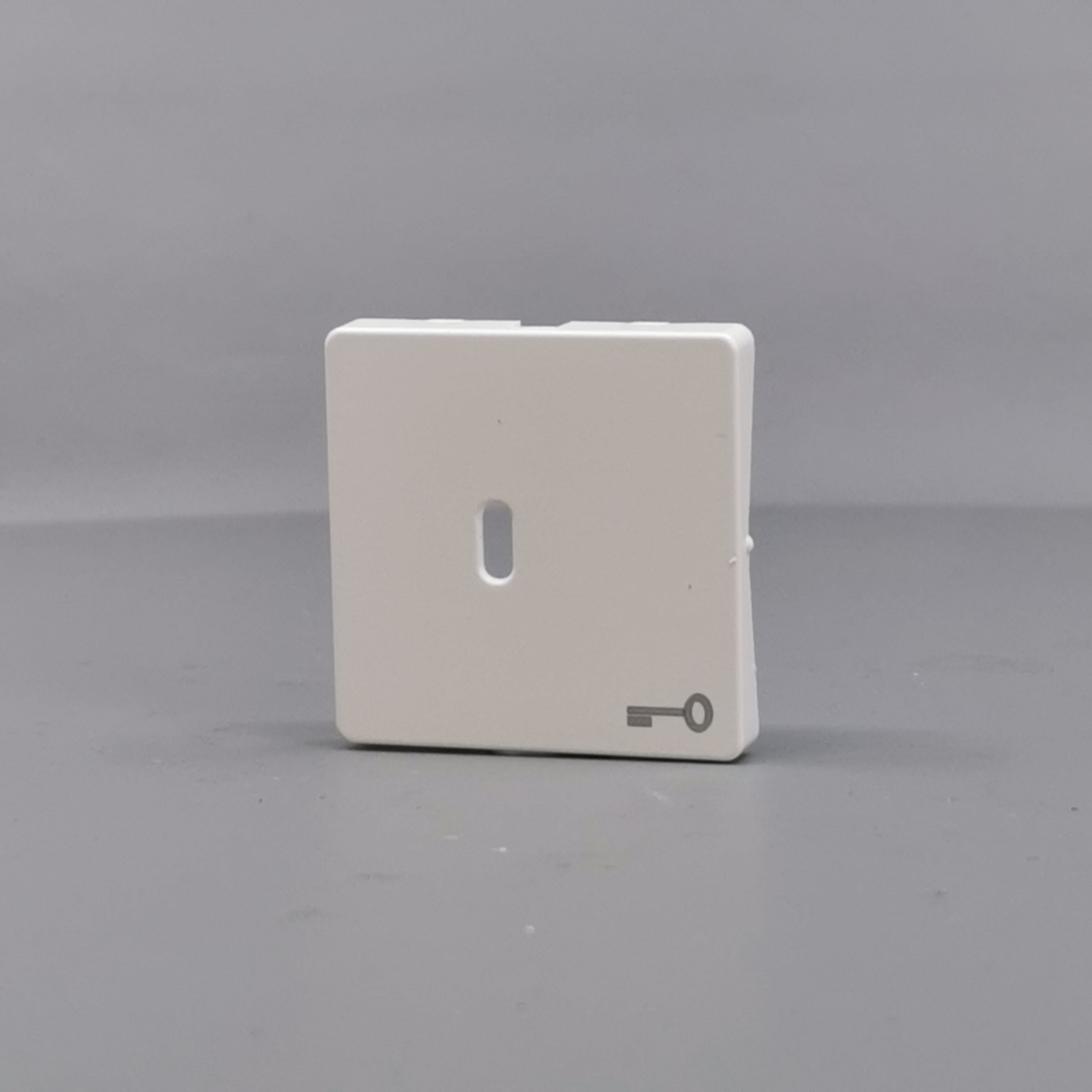 Fuga afdækning til afbryder f. nøgle hvid