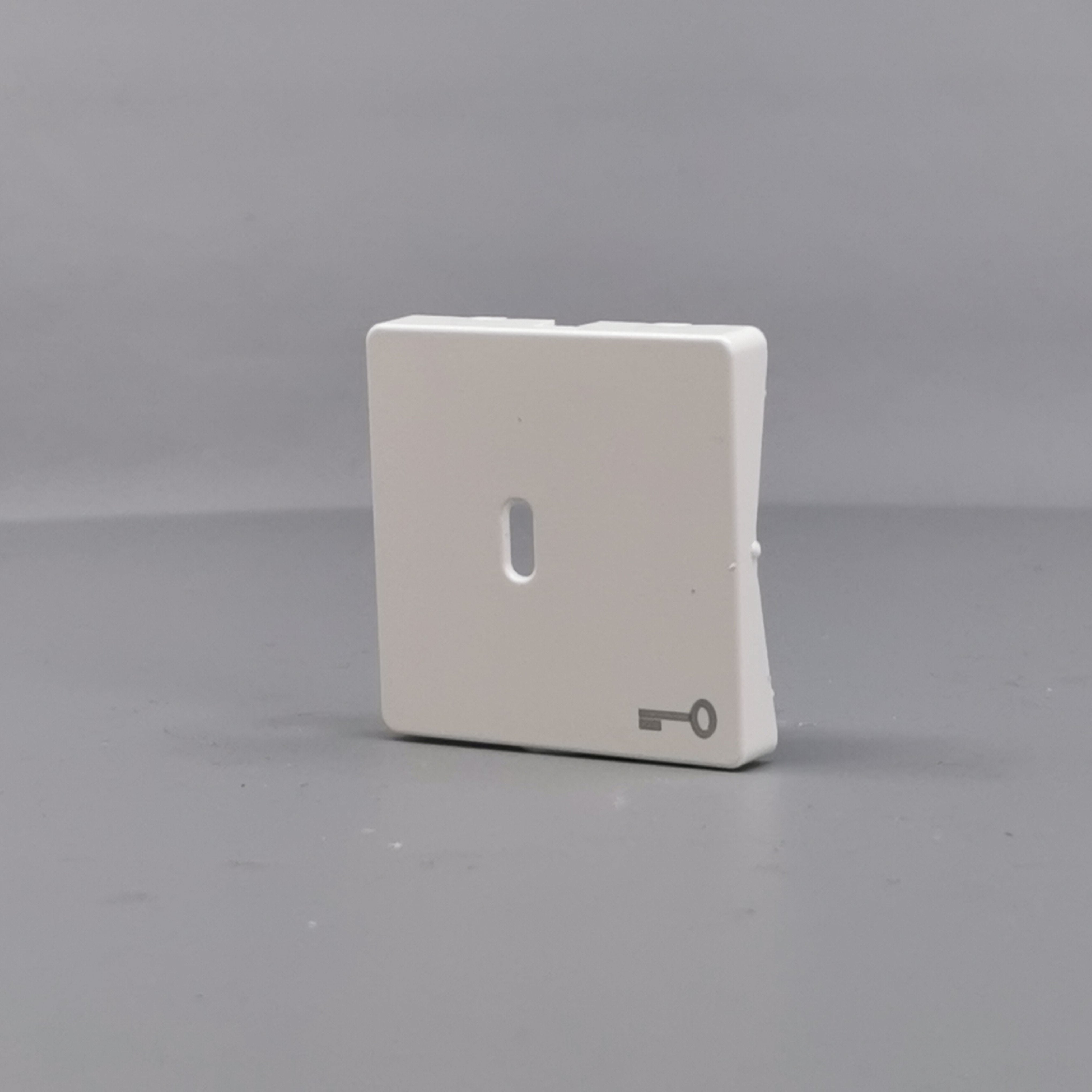 Fuga afdækning til afbryder f. nøgle hvid