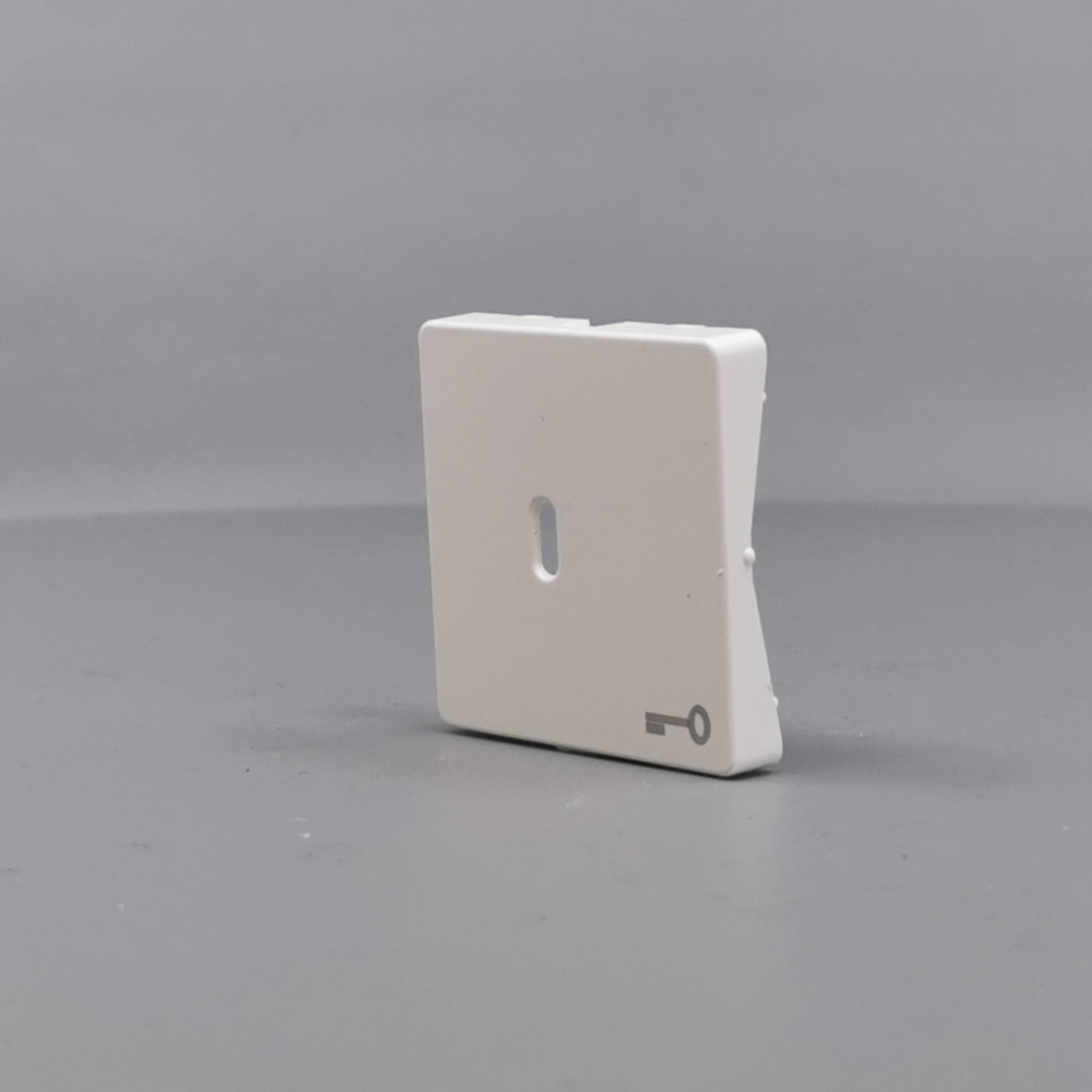 Fuga afdækning til afbryder f. nøgle hvid