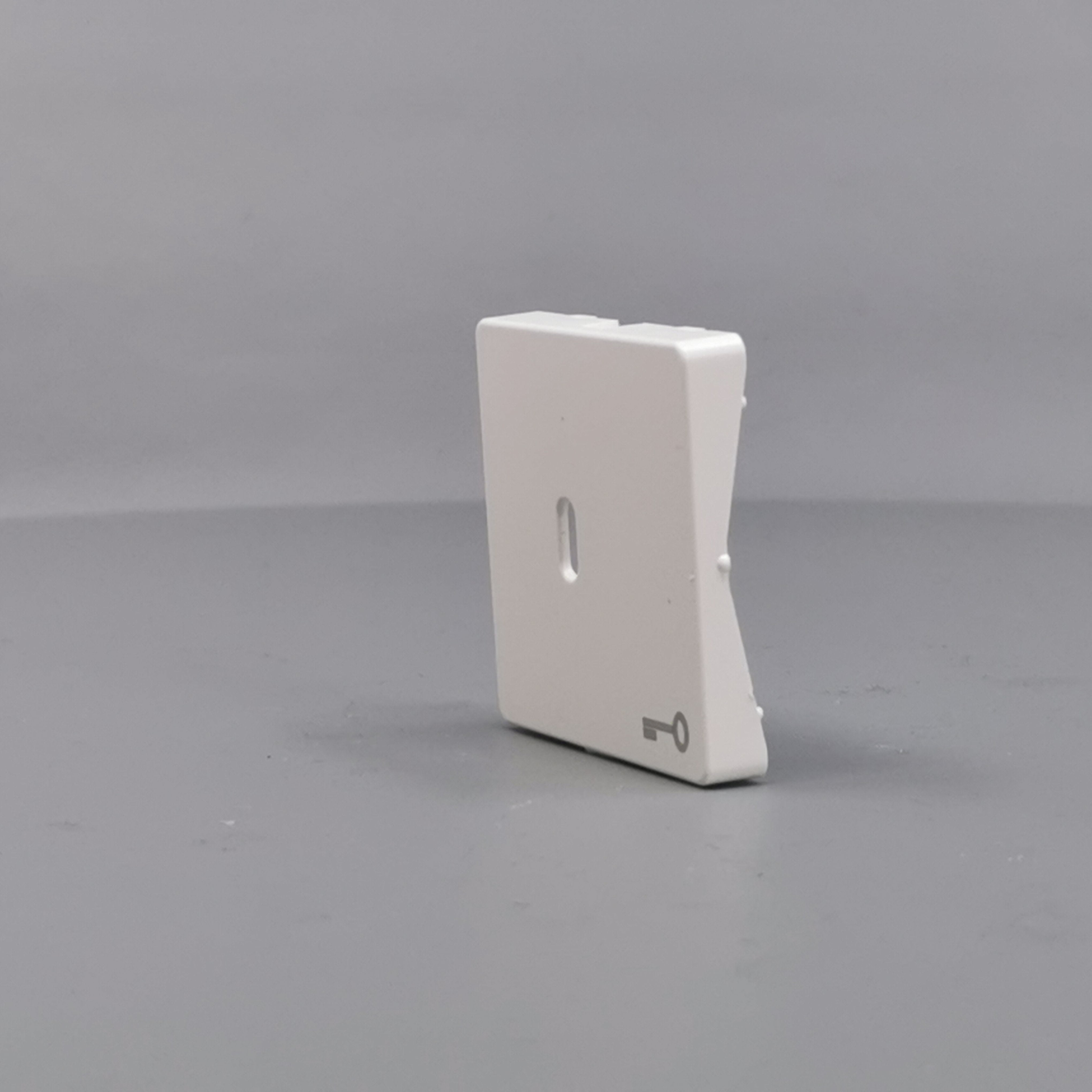 Fuga afdækning til afbryder f. nøgle hvid