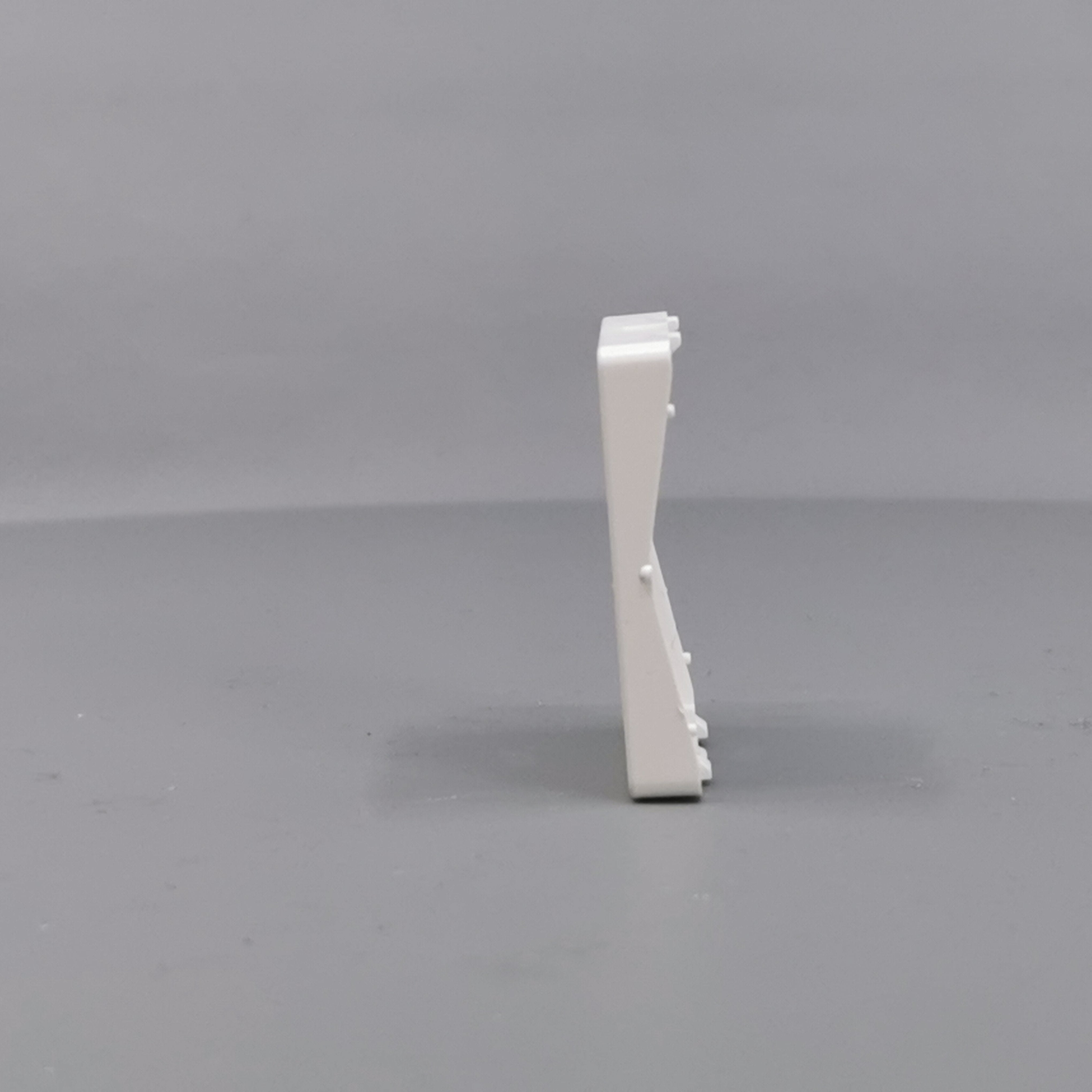 Fuga afdækning til afbryder f. nøgle hvid