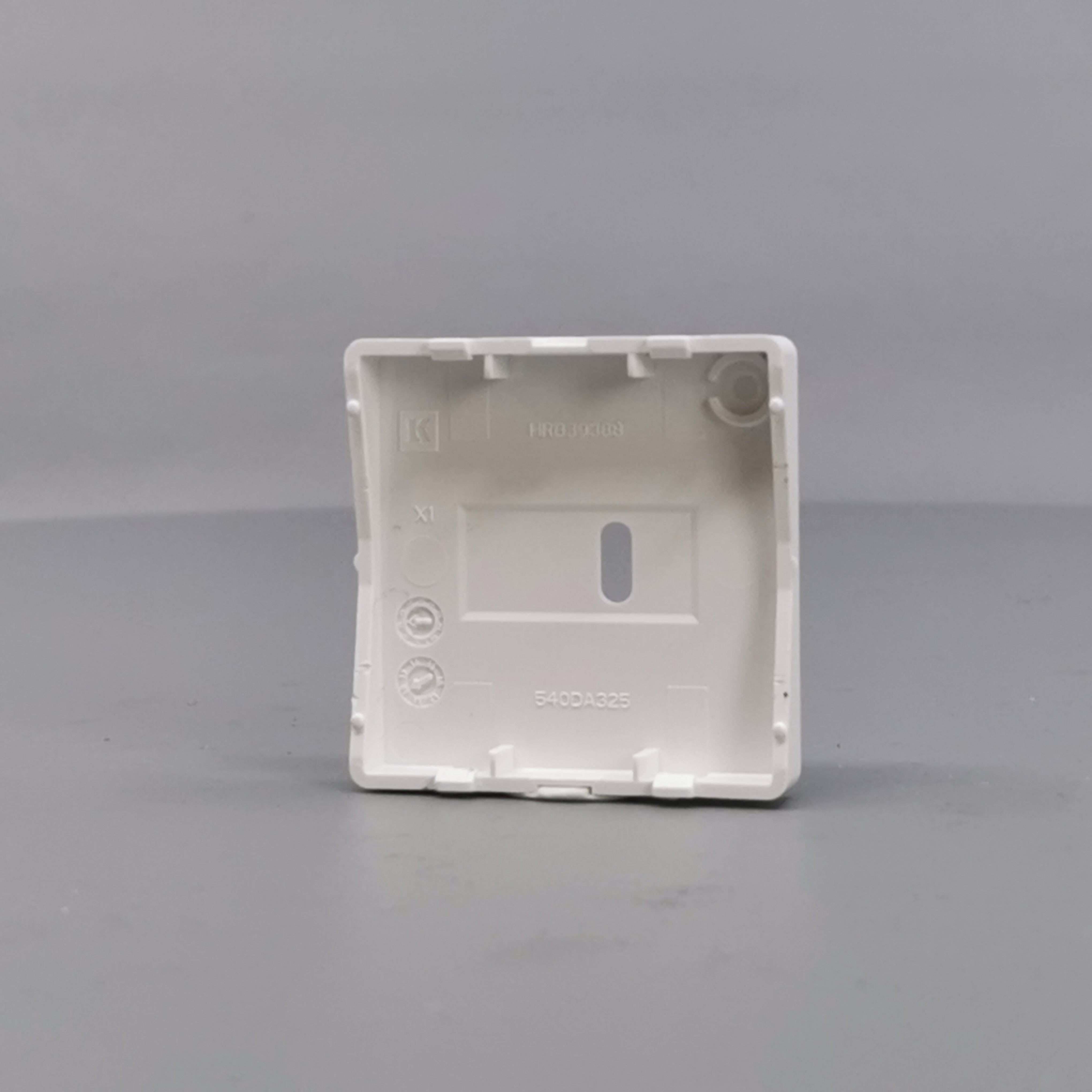 Fuga afdækning til afbryder f. nøgle hvid