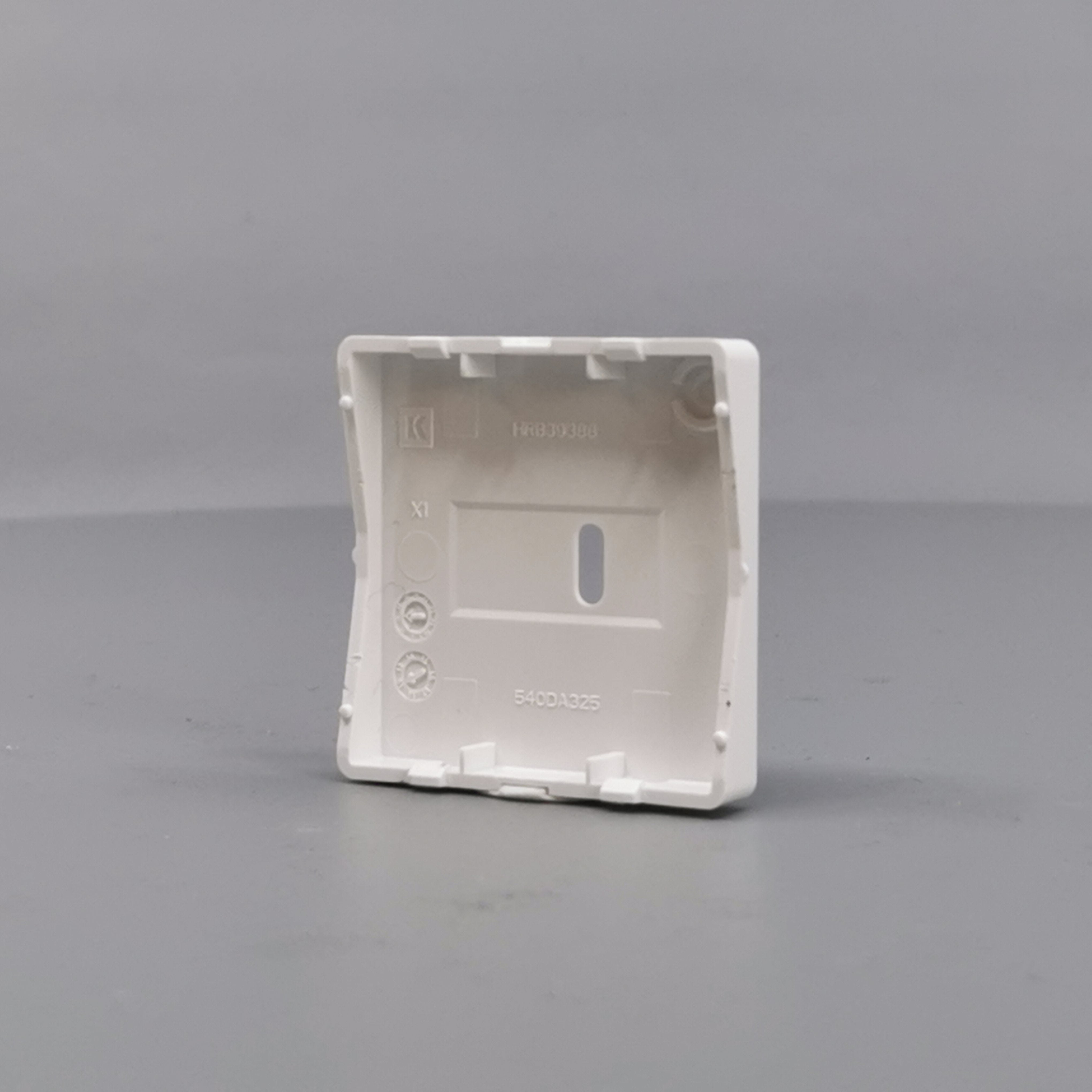 Fuga afdækning til afbryder f. nøgle hvid