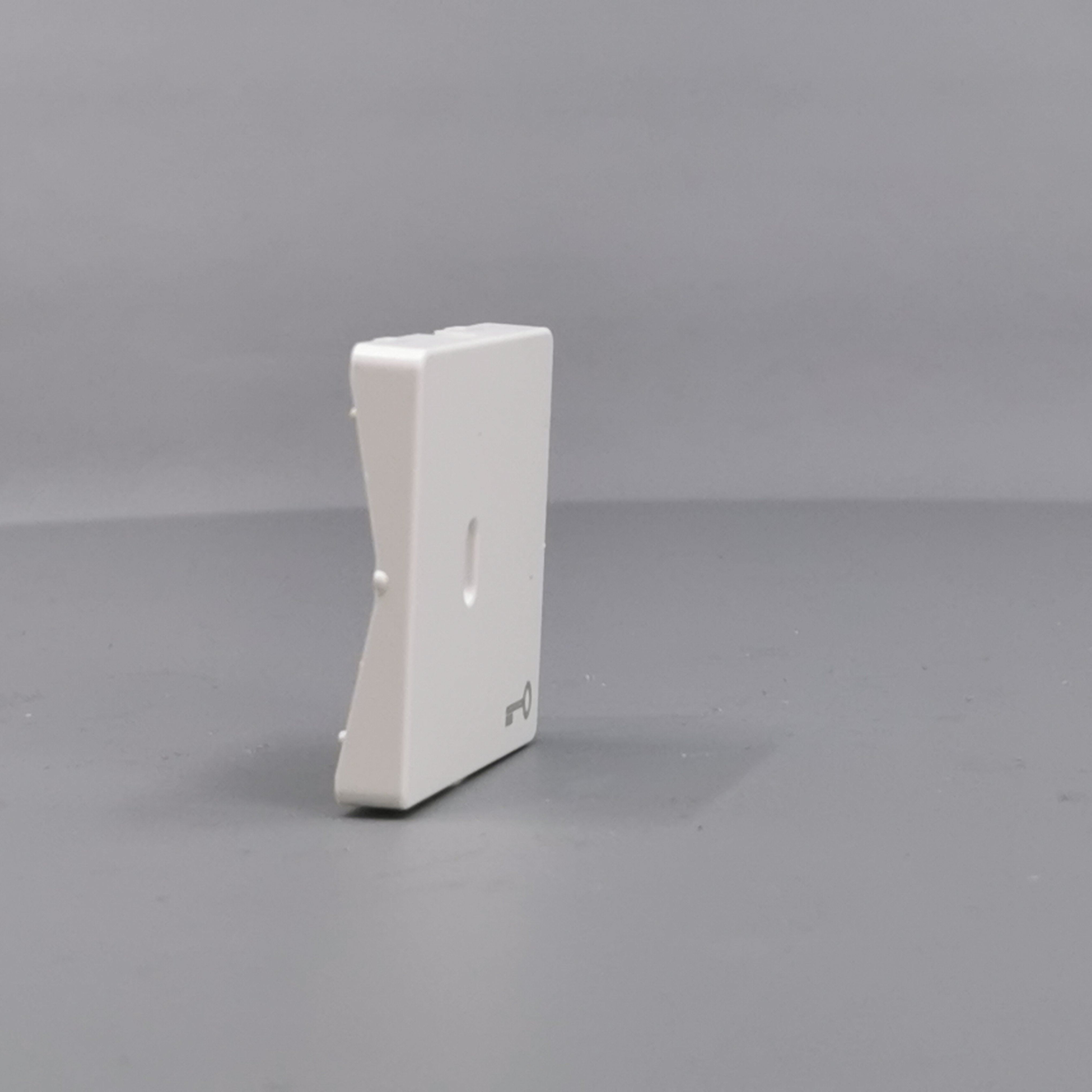 Fuga afdækning til afbryder f. nøgle hvid