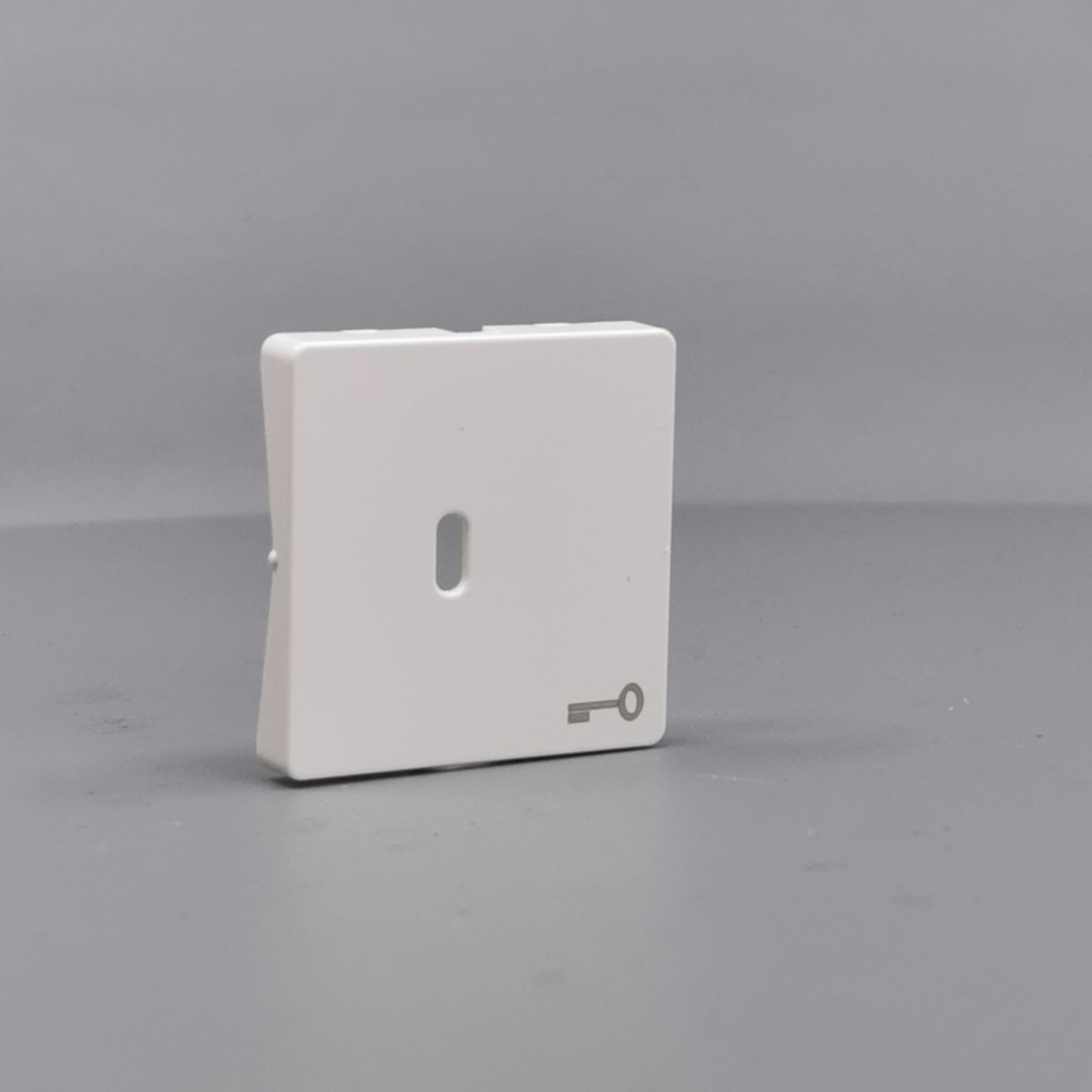 Fuga afdækning til afbryder f. nøgle hvid