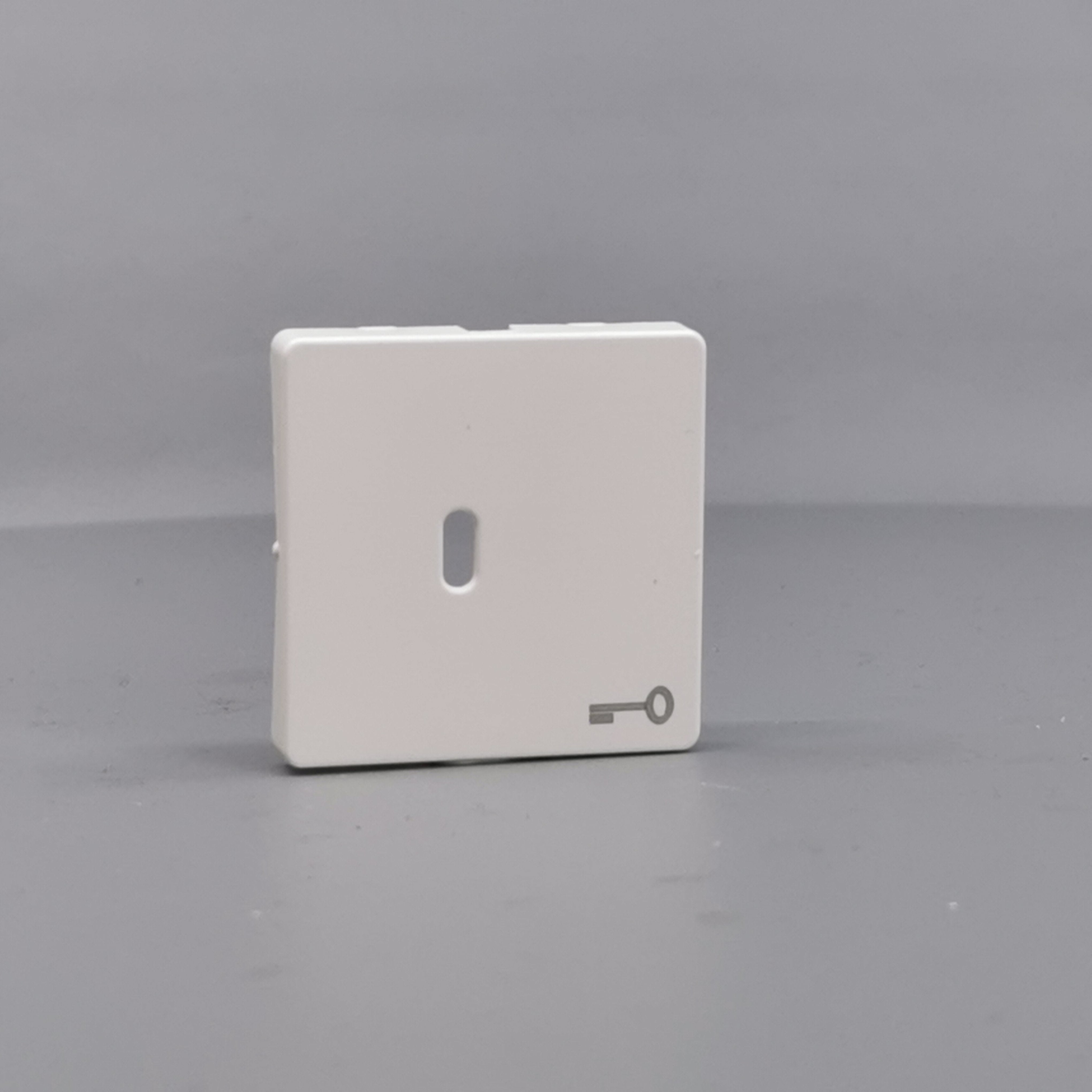 Fuga afdækning til afbryder f. nøgle hvid