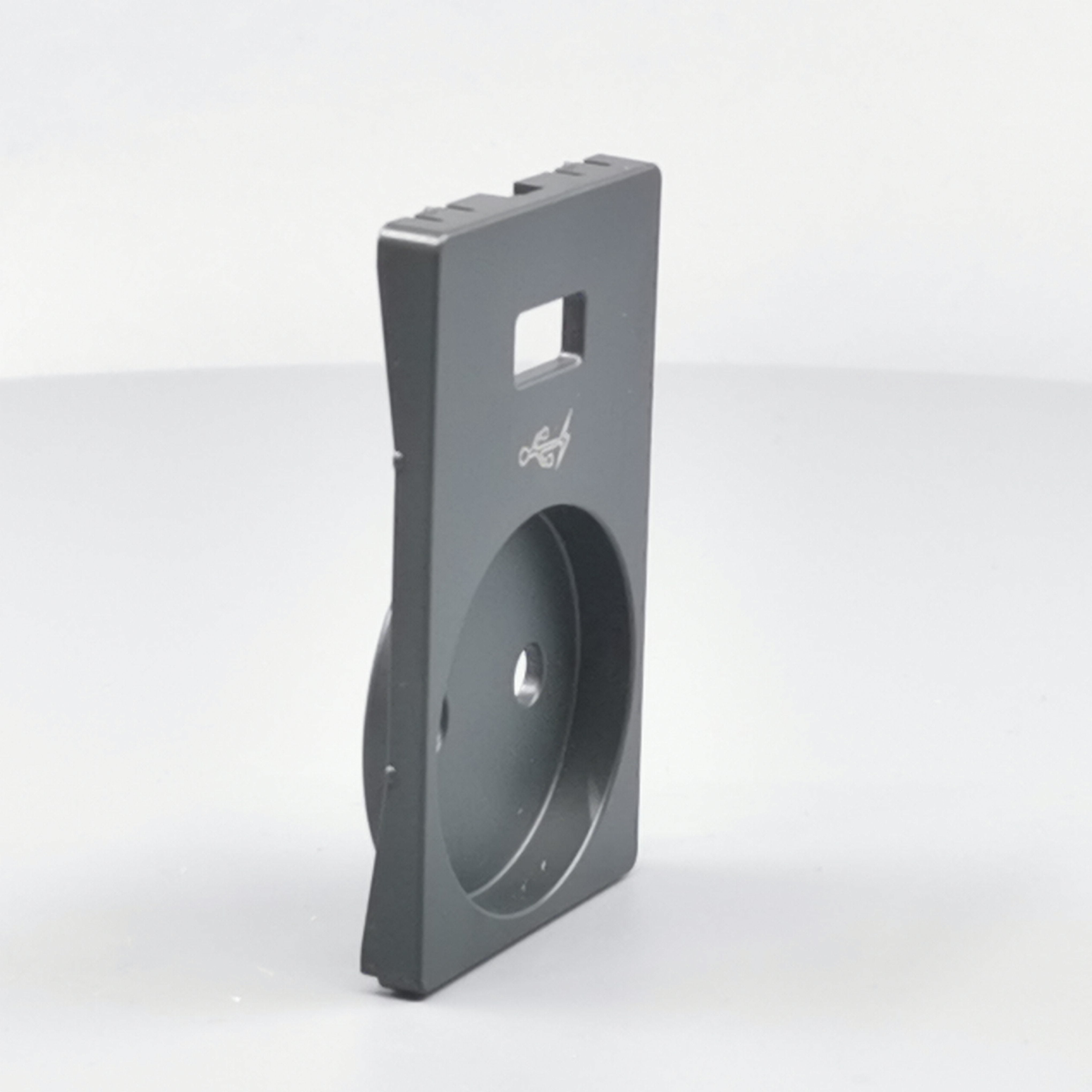 Fuga afdækning stokkontakt u/j med 5V USB koksgrå