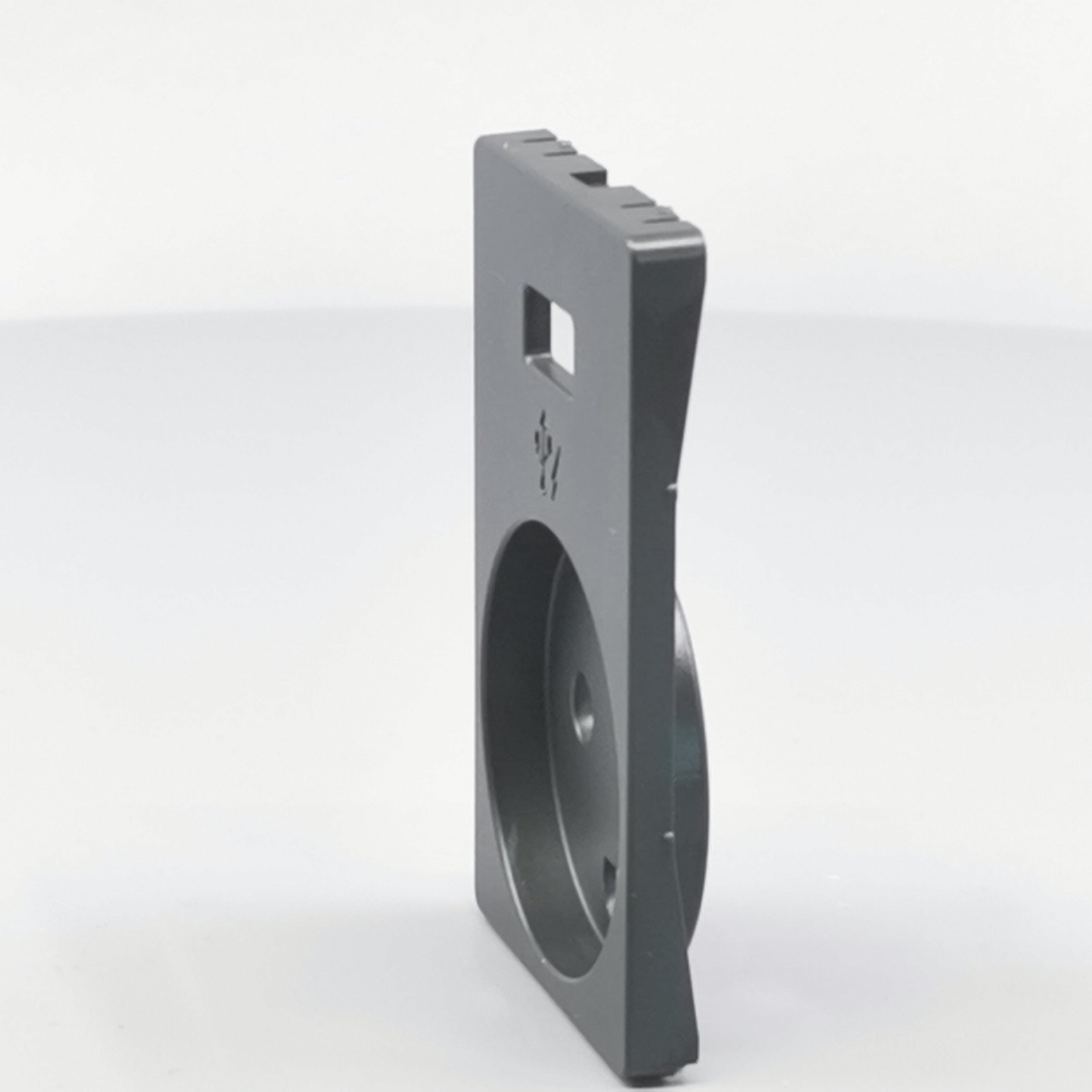 FUGA afdækning Stikk. m/j med 5V USB-lader Koksgrå