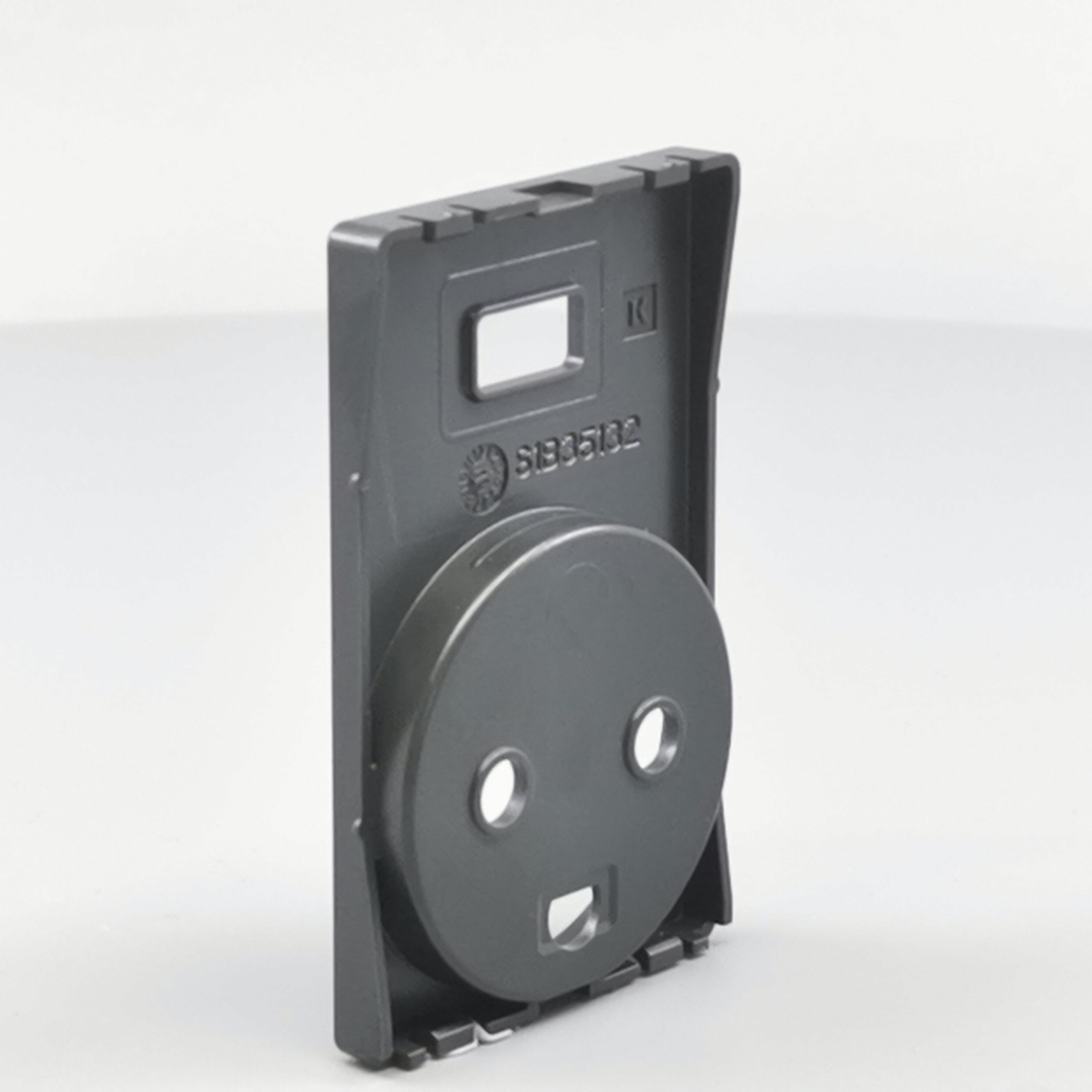 FUGA afdækning Stikk. m/j med 5V USB-lader Koksgrå