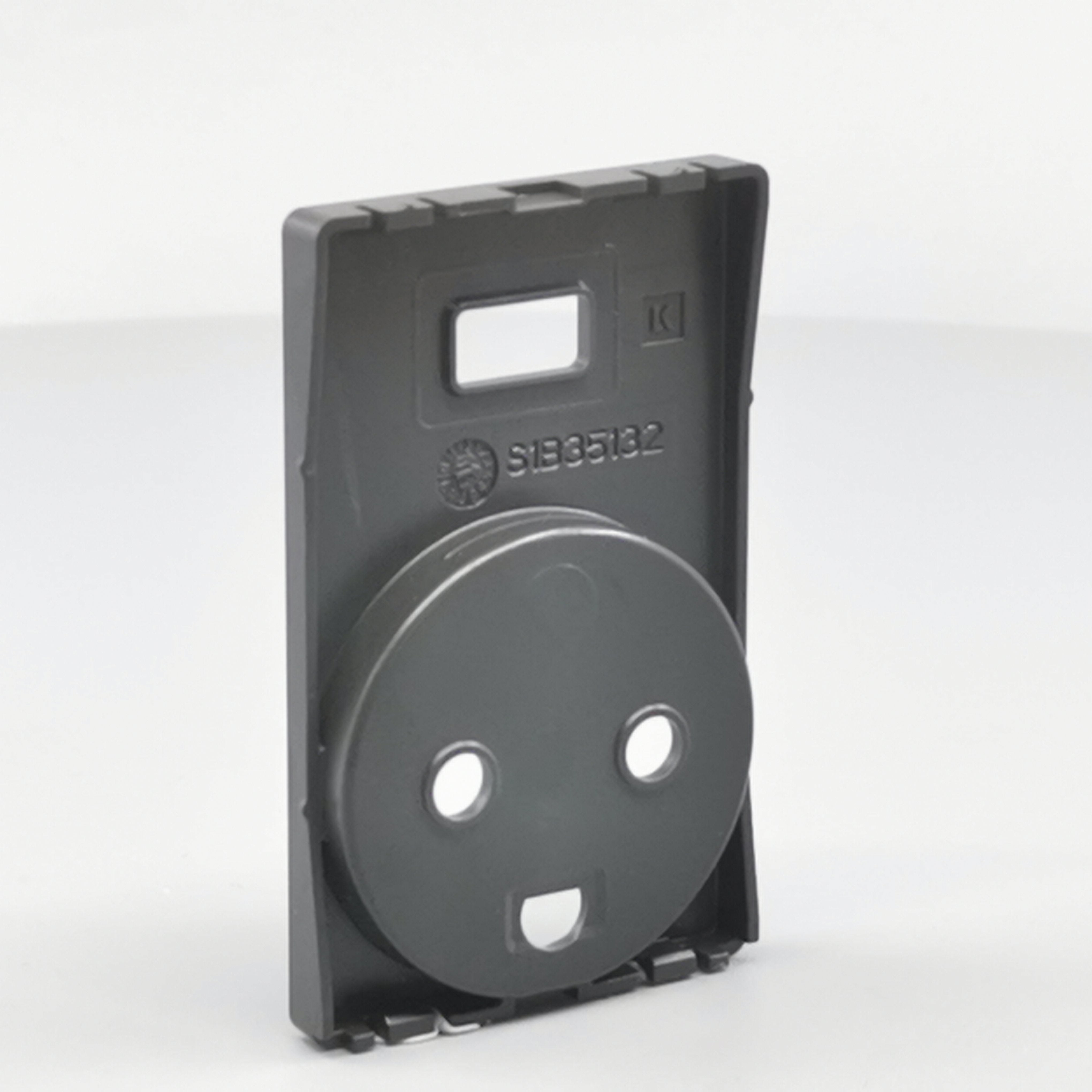 FUGA afdækning Stikk. m/j med 5V USB-lader Koksgrå