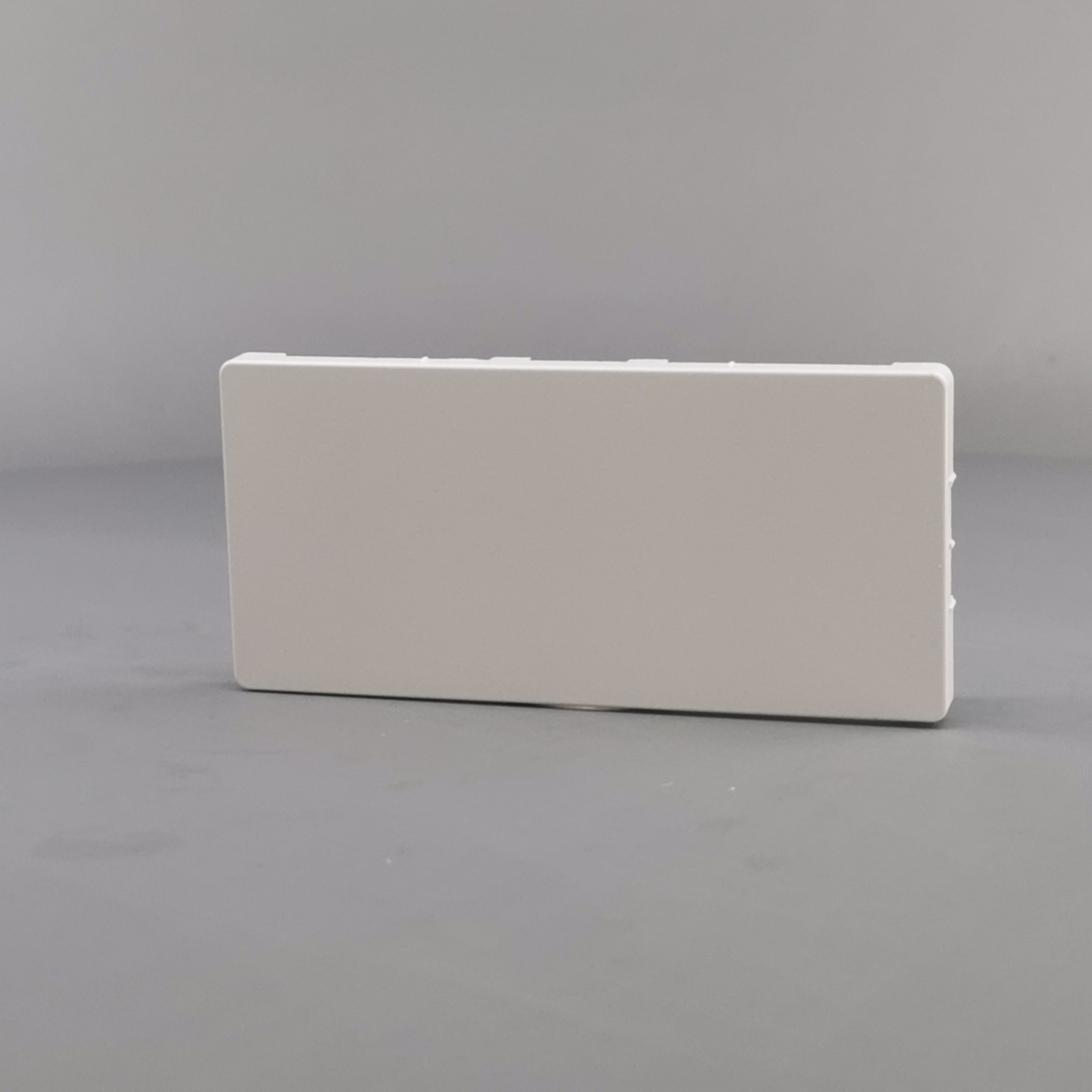 Fuga afdækning for blænddæksel 2 modul hvid