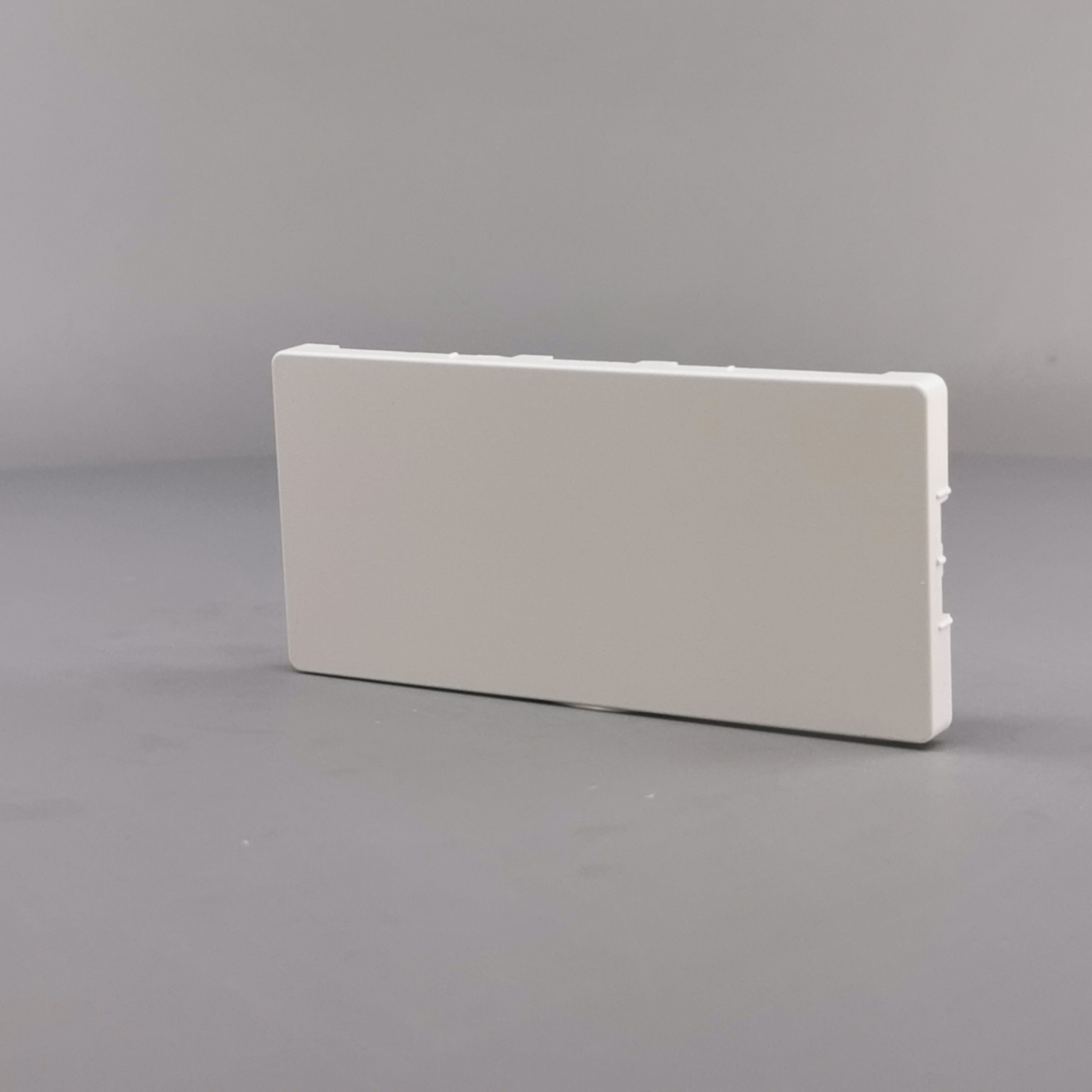 Fuga afdækning for blænddæksel 2 modul hvid