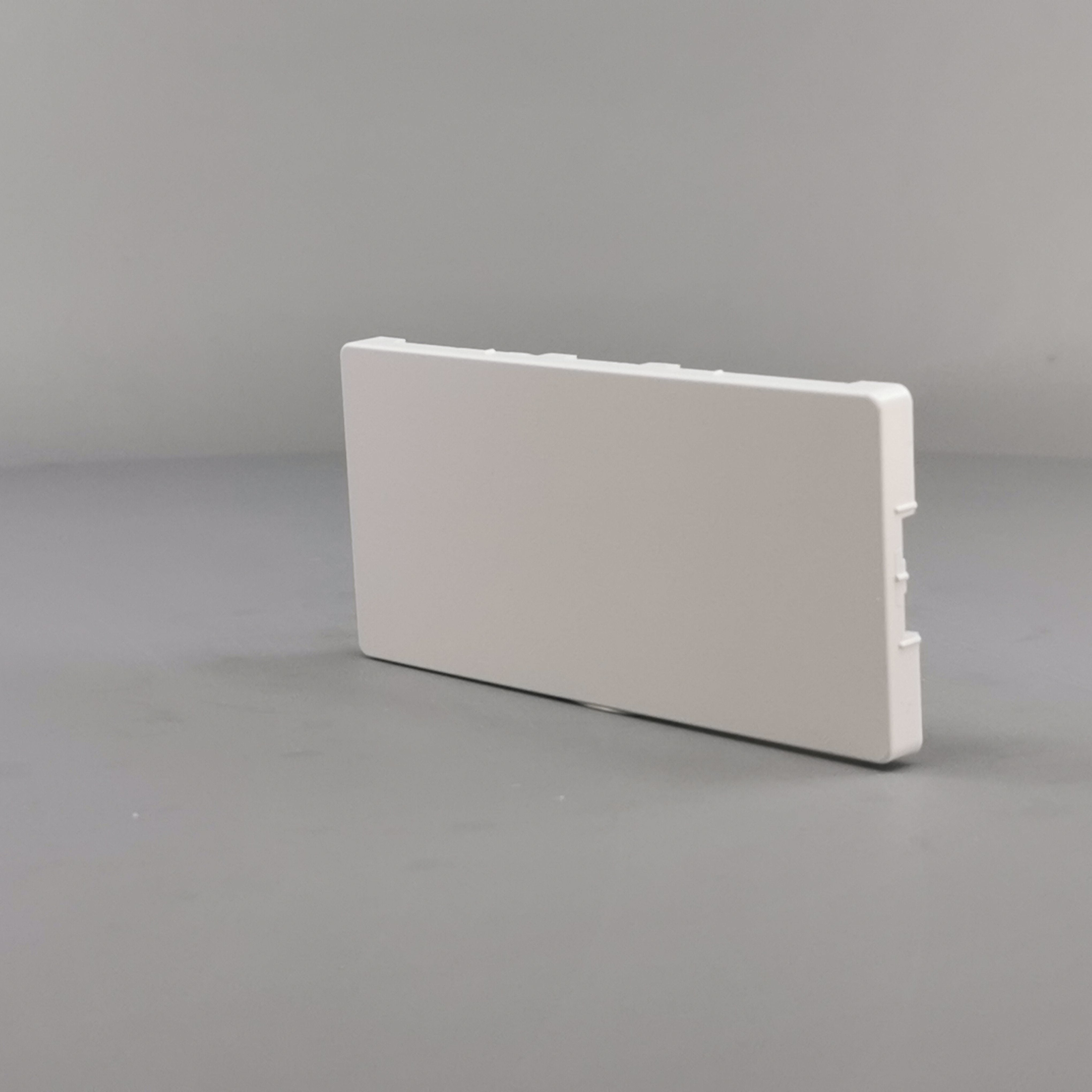 Fuga afdækning for blænddæksel 2 modul hvid