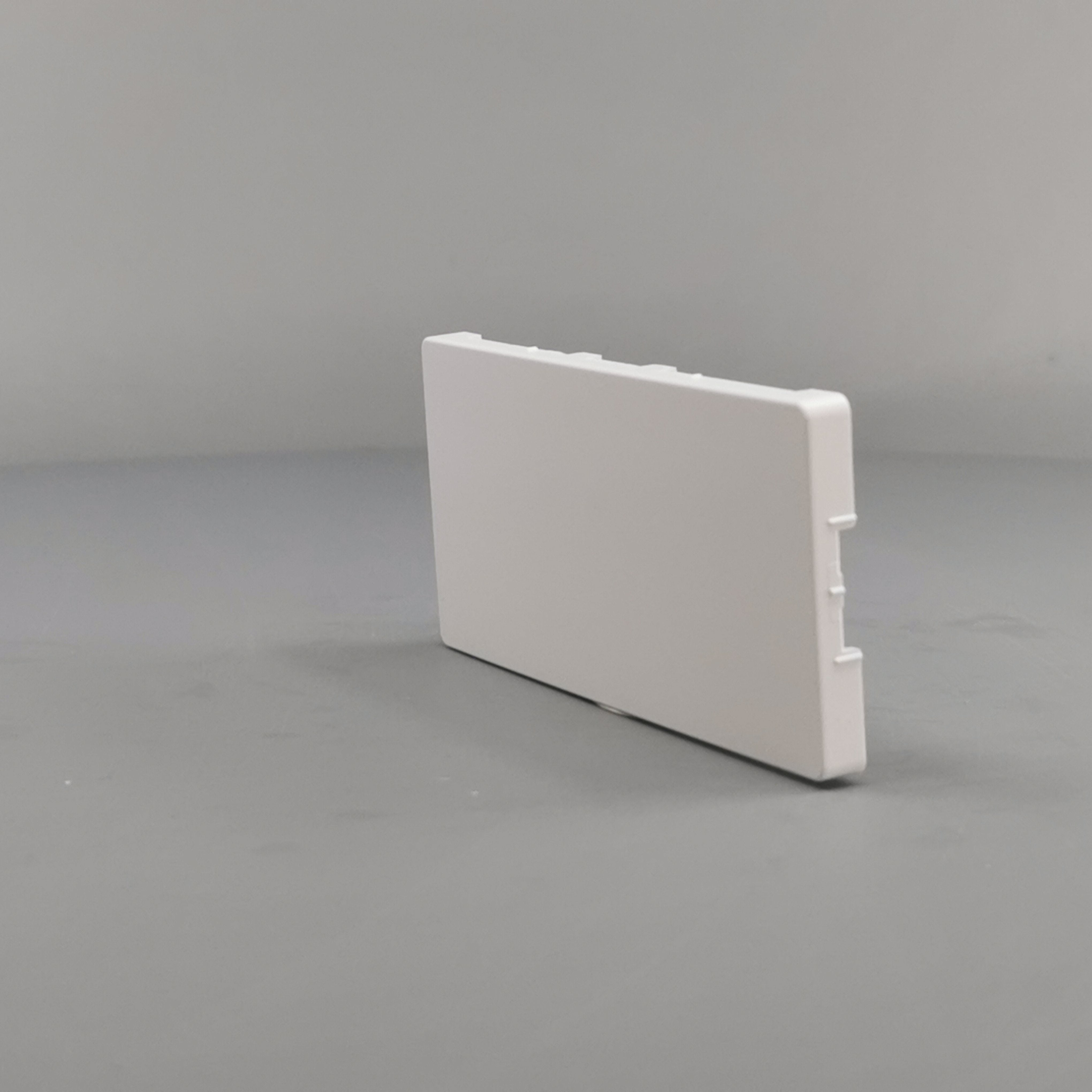 Fuga afdækning for blænddæksel 2 modul hvid